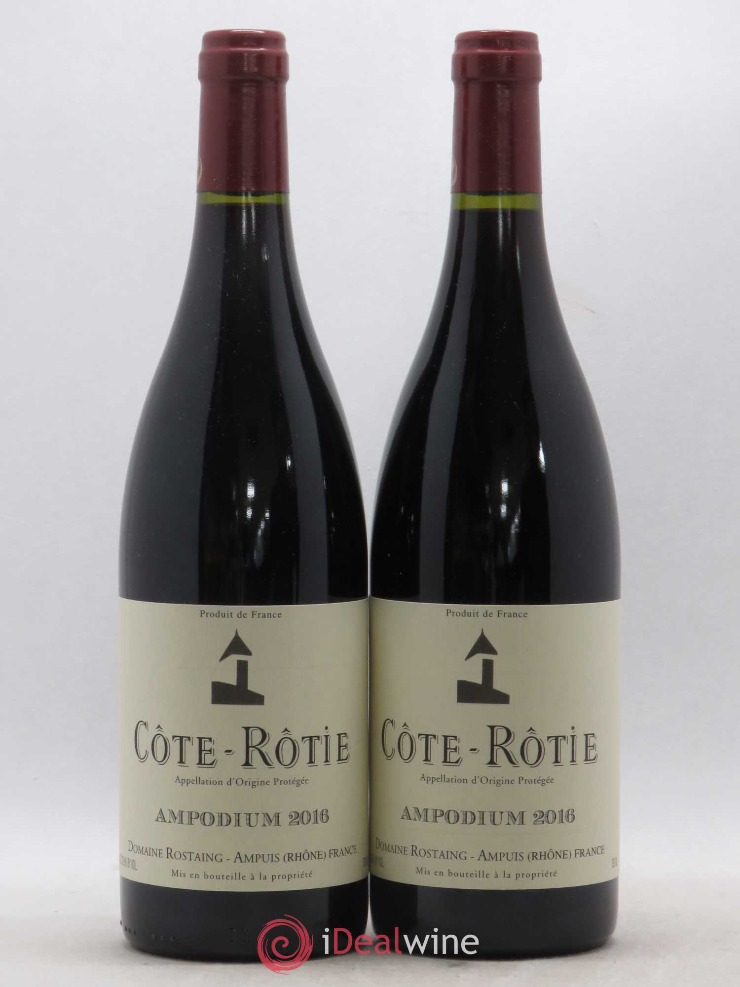 Côte-Rôtie Ampodium René Rostaing 2016 - Posten von 2 Flaschen - 0