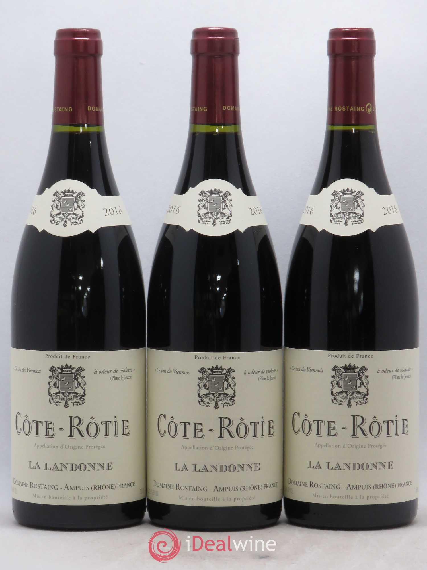 Côte-Rôtie La Landonne René Rostaing 2016 - Posten von 3 Flaschen - 0