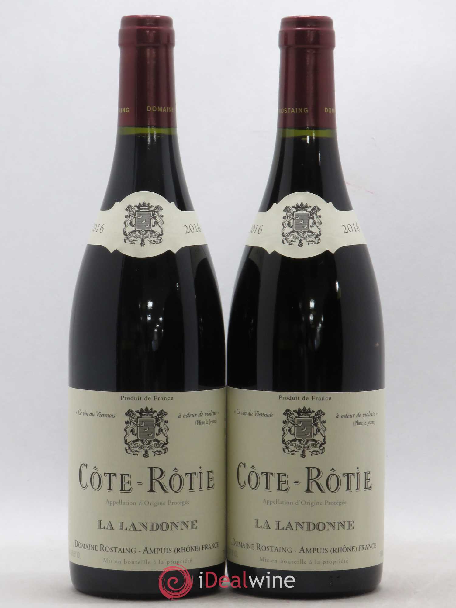 Côte-Rôtie La Landonne René Rostaing 2016 - Posten von 2 Flaschen - 0