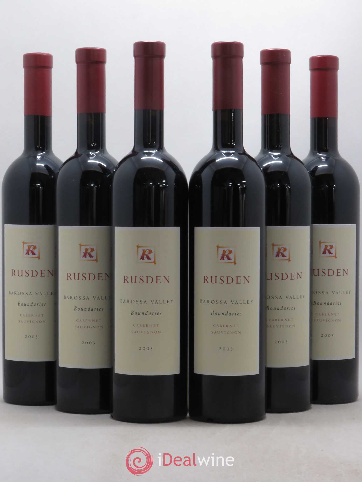 Australie Boundaries Rusden Barossa Valley 2003 - Posten von 6 Flaschen - 0