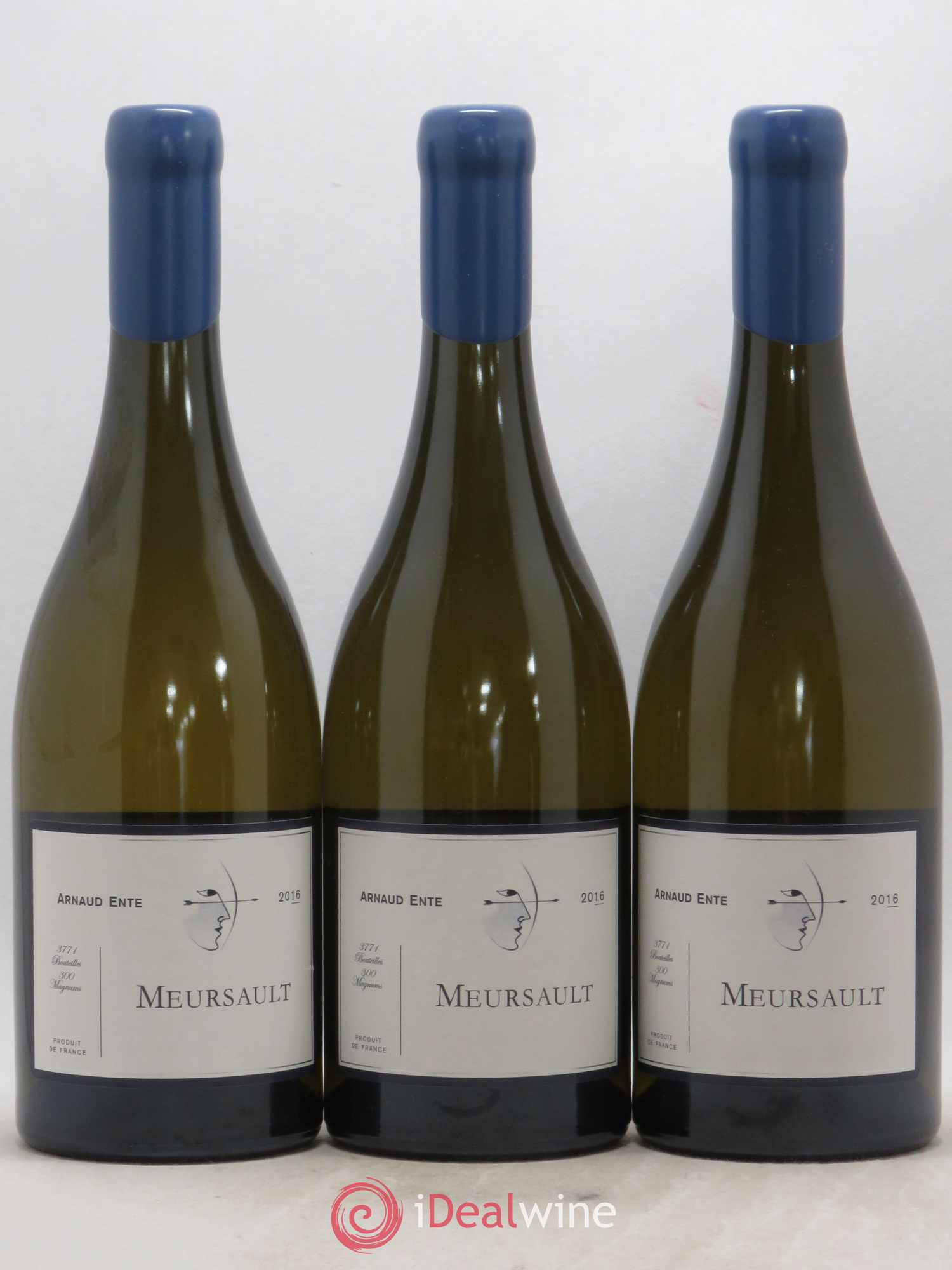 Meursault Arnaud Ente 2016 - Lot de 3 bouteilles - 0