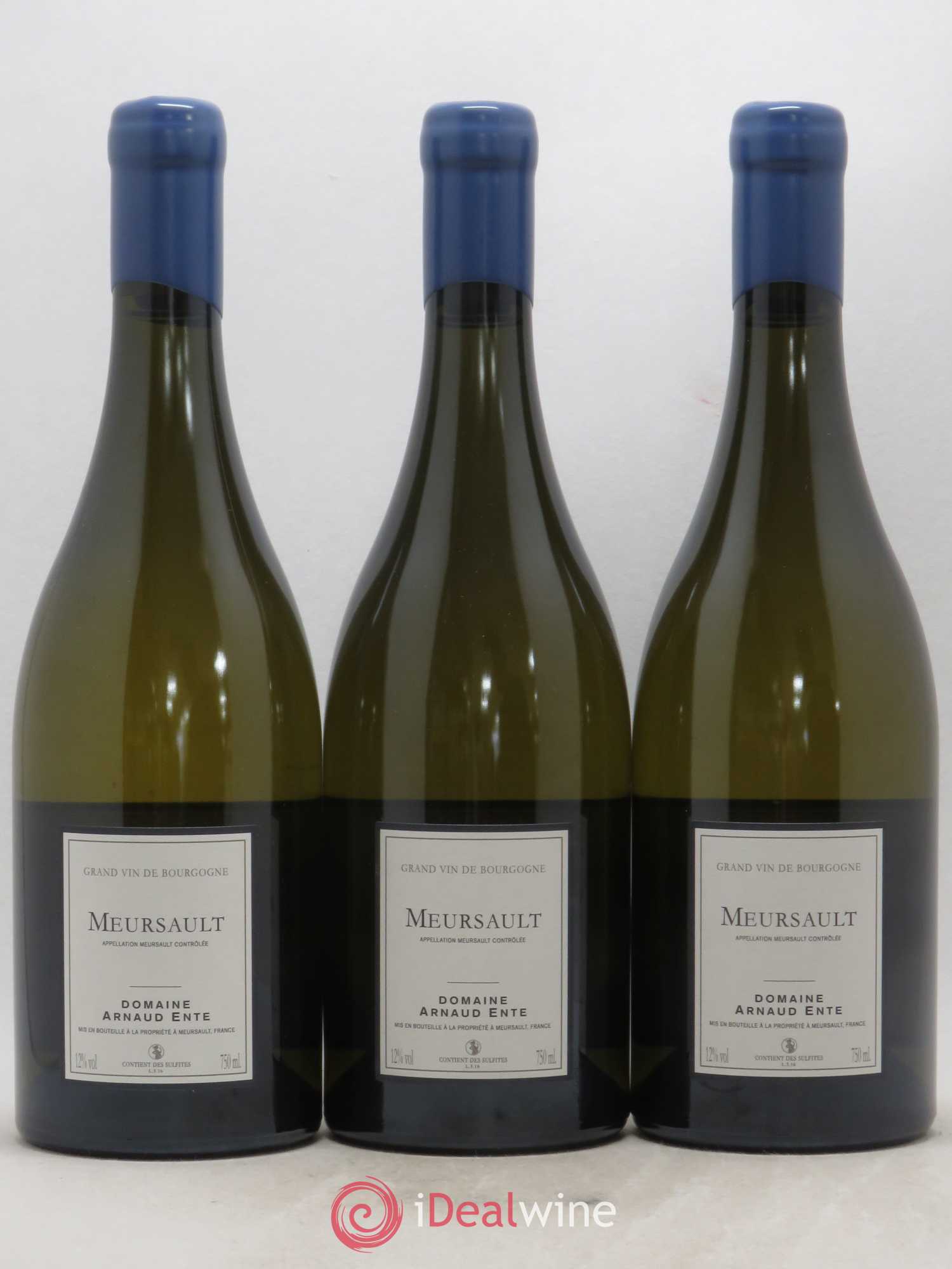 Meursault Arnaud Ente 2016 - Lot de 3 bouteilles - 1