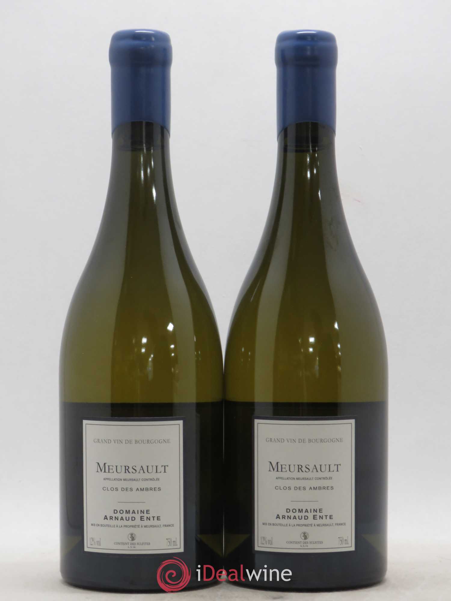 Meursault Clos des Ambres Arnaud Ente 2016 - Lot de 2 bouteilles - 1