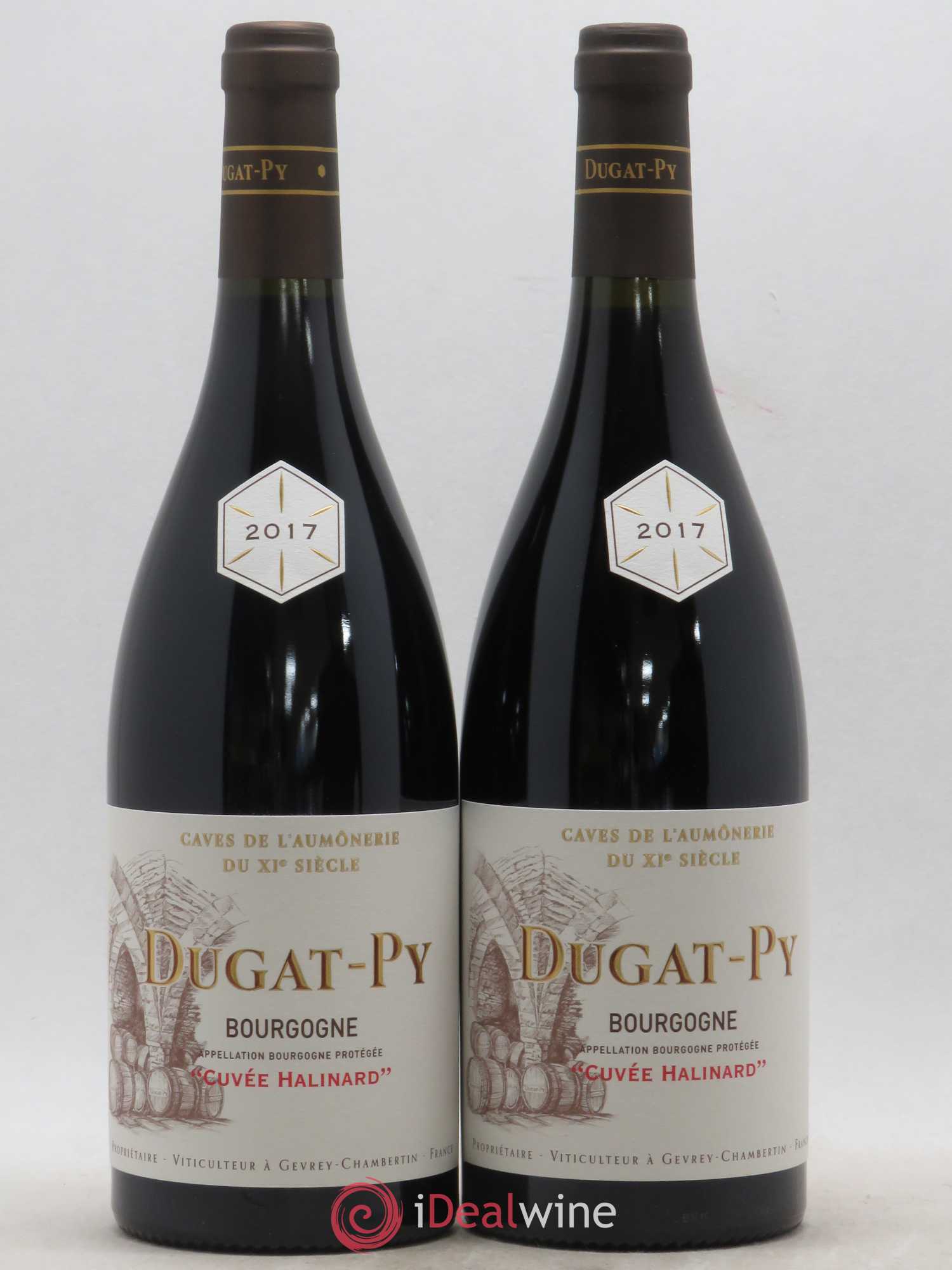 Bourgogne Cuvée Halinard Dugat-Py 2017 - Lot de 2 bouteilles - 0
