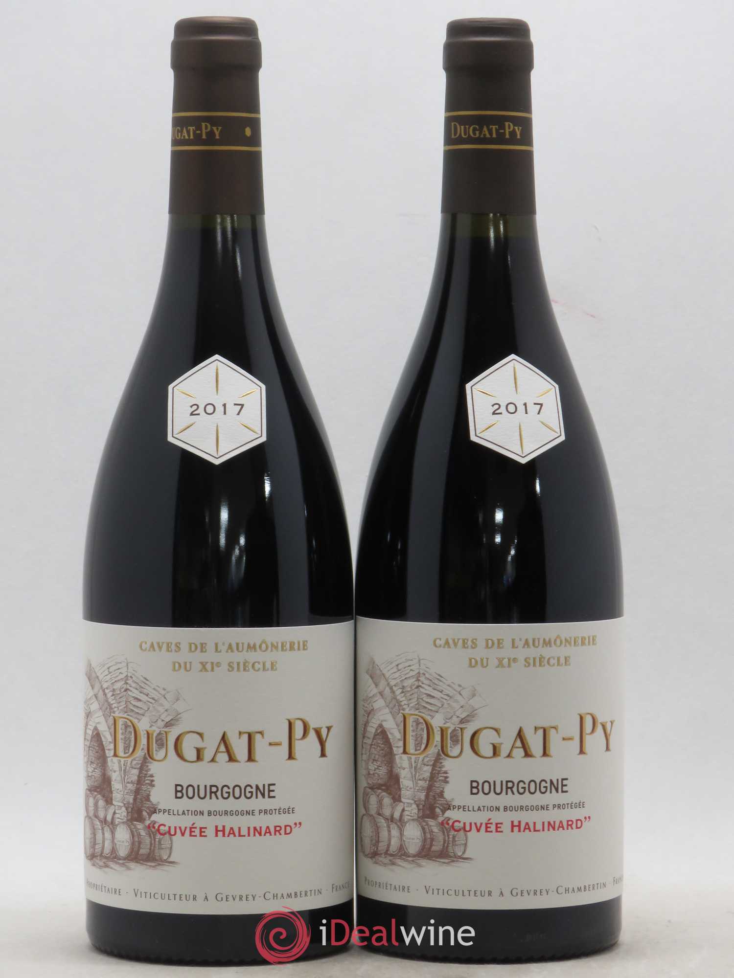 Bourgogne Cuvée Halinard Dugat-Py 2017 - Lot de 2 bouteilles - 0