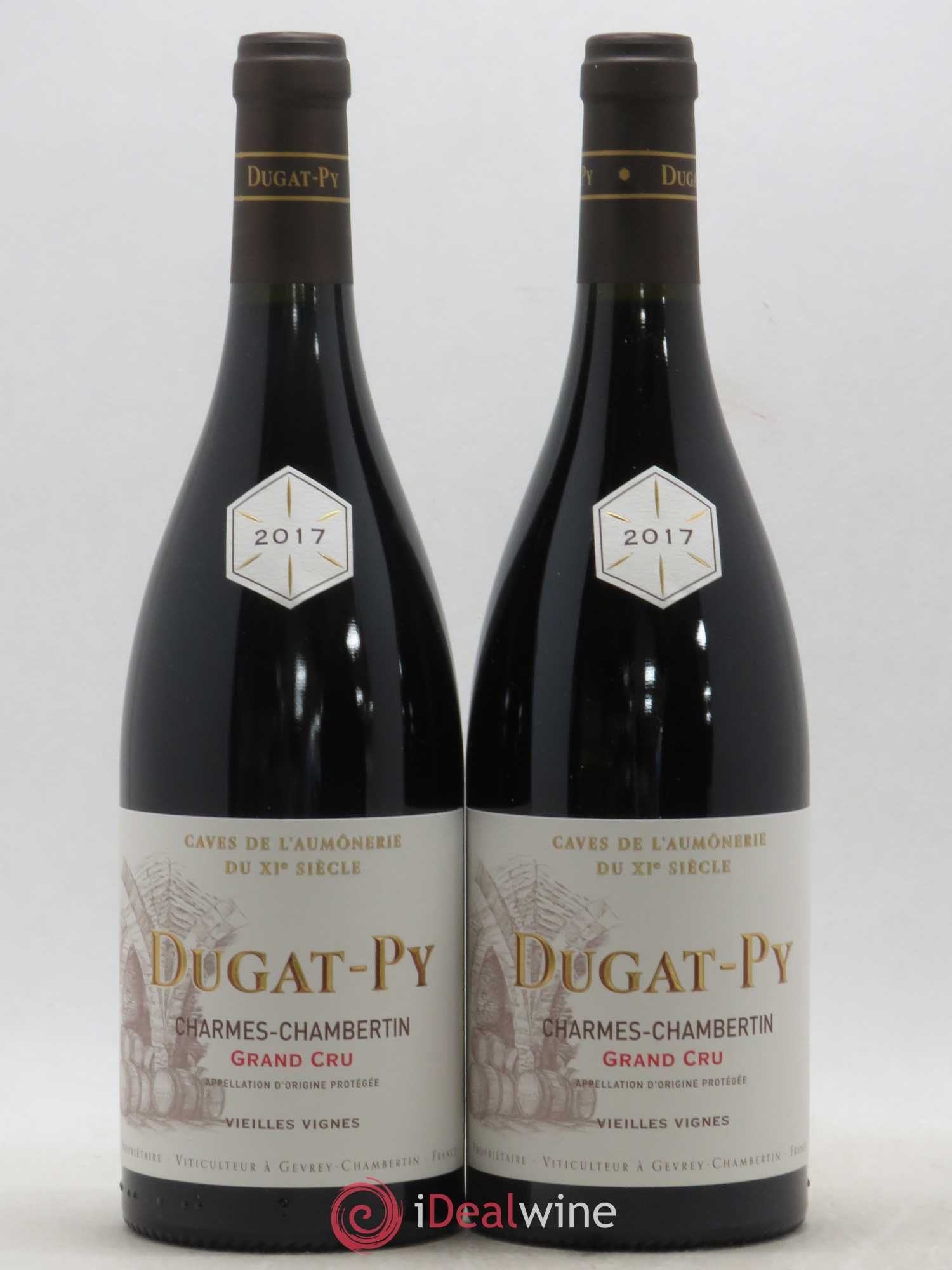 Charmes-Chambertin Grand Cru Dugat-Py 2017 - Lot de 2 bouteilles - 0