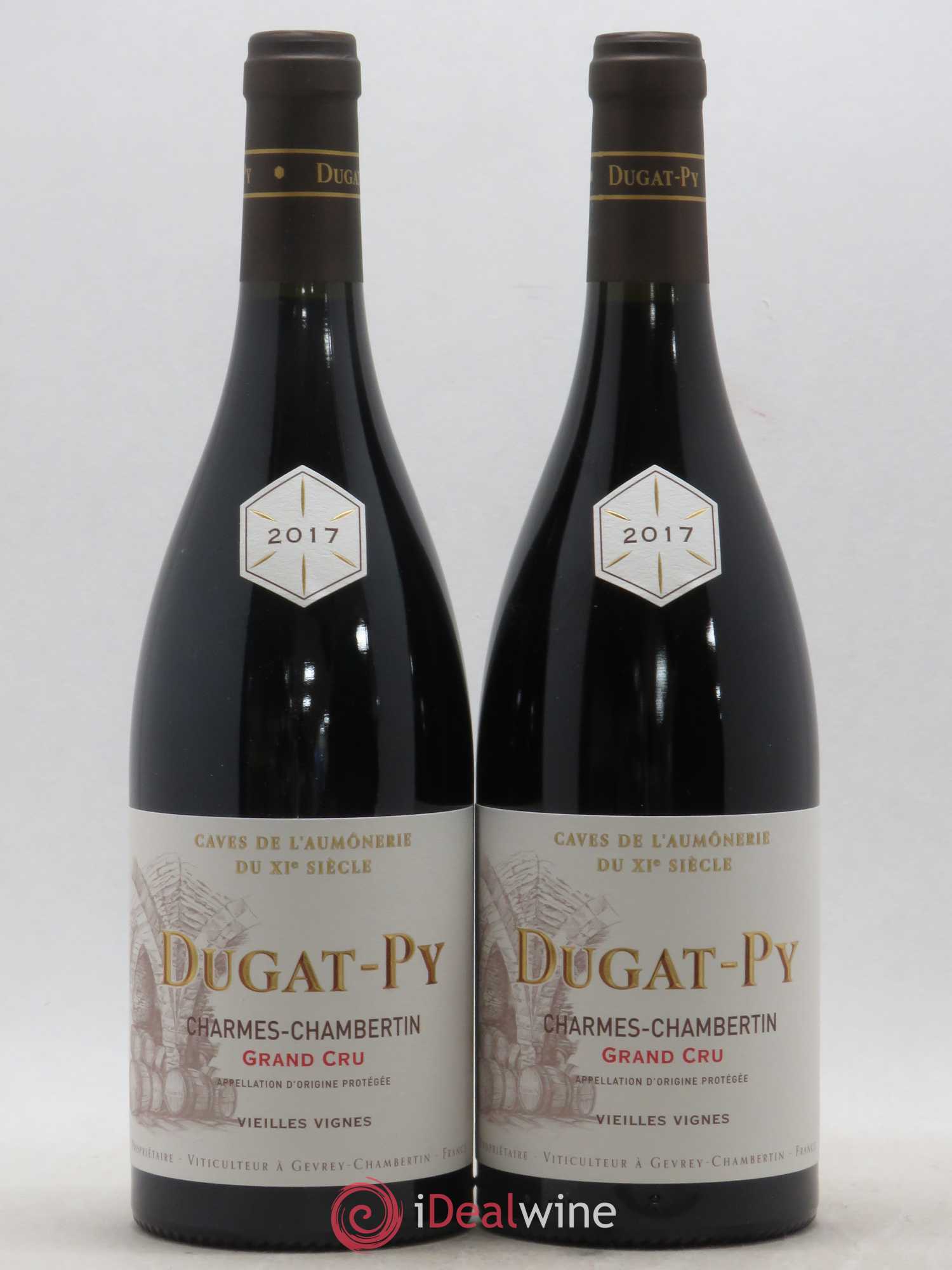 Charmes-Chambertin Grand Cru Dugat-Py 2017 - Lot de 2 bouteilles - 0