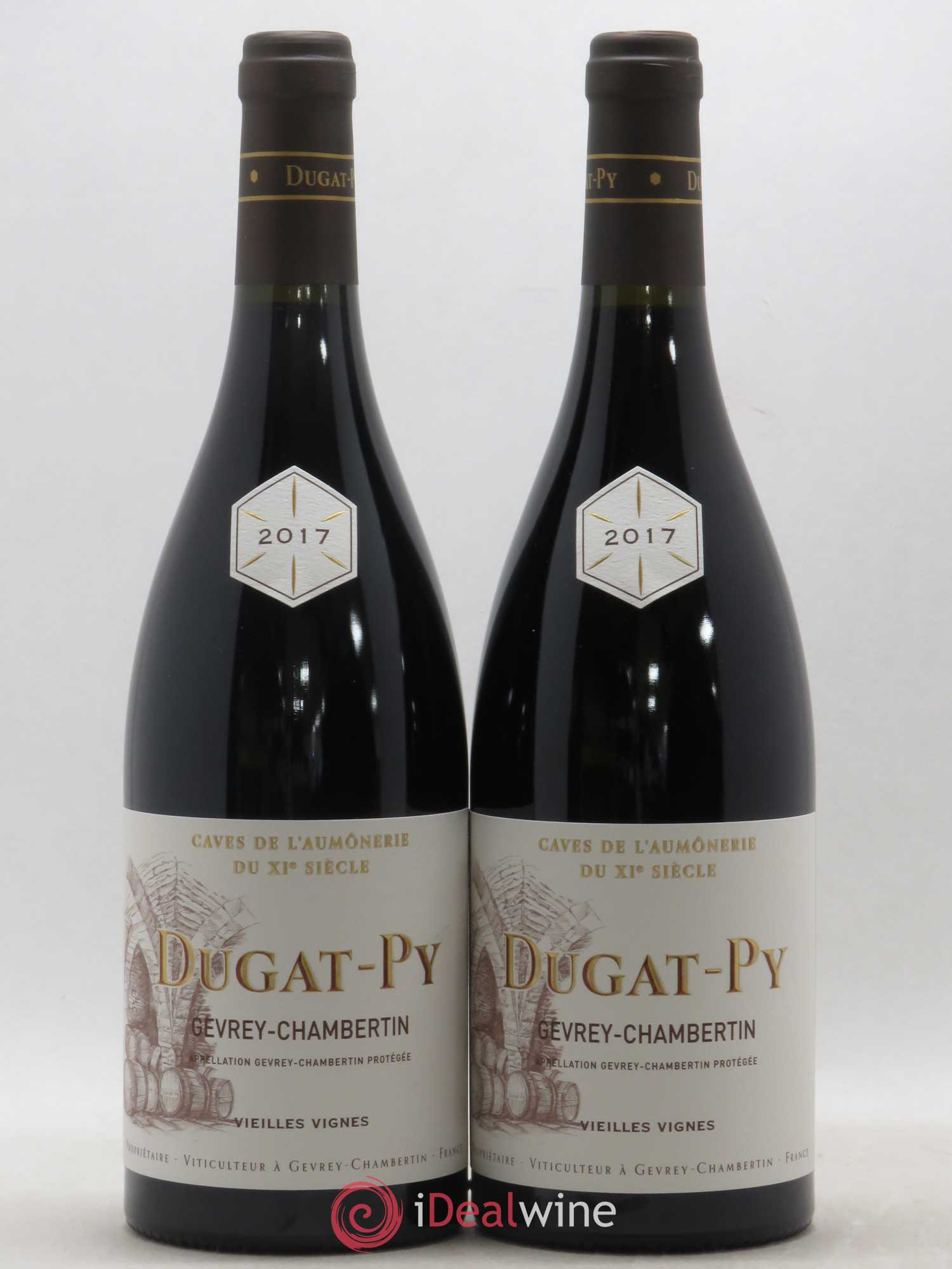 Gevrey-Chambertin Vieilles Vignes Dugat-Py 2017 - Lot de 2 bouteilles - 0