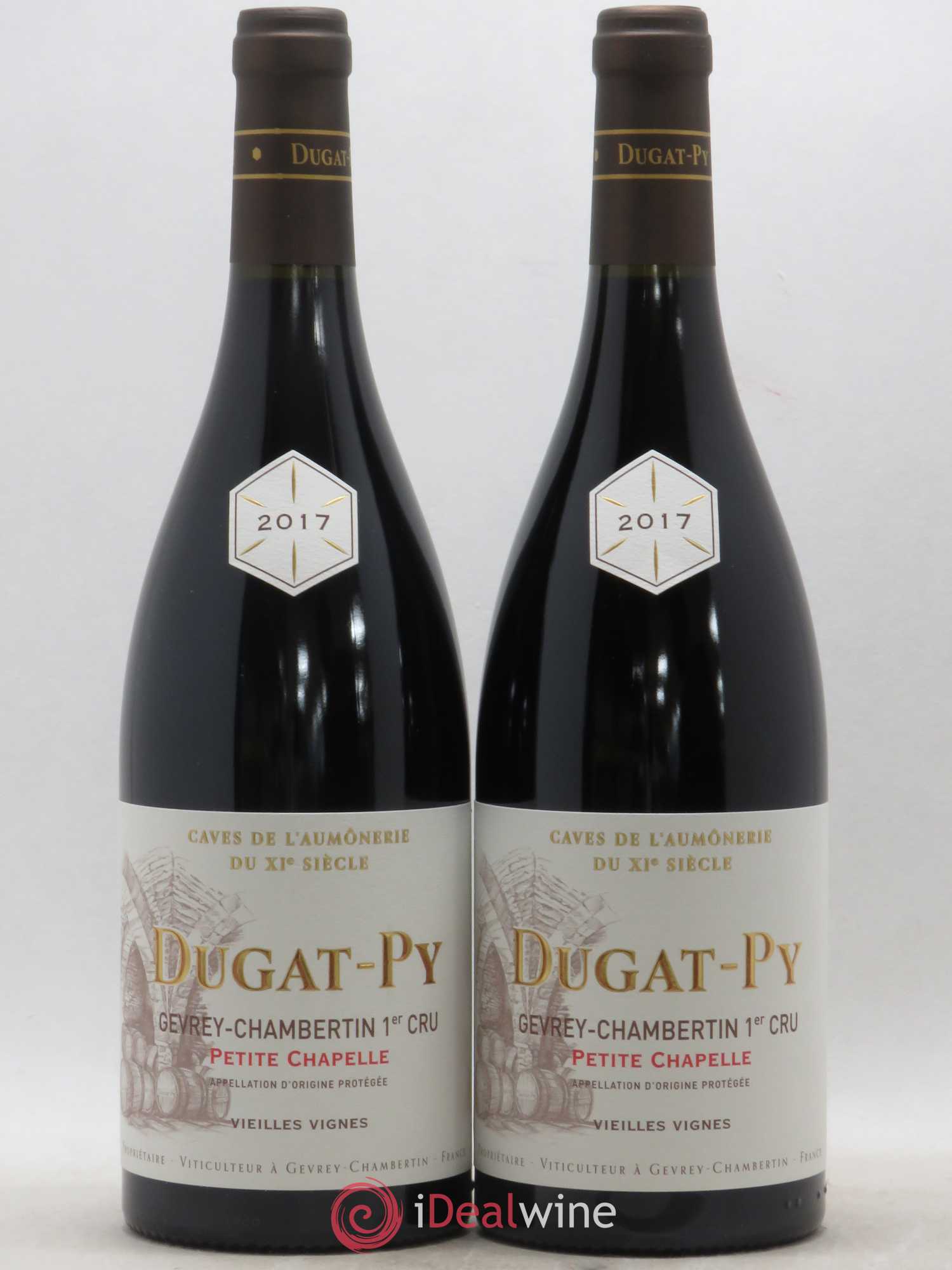 Gevrey-Chambertin 1er Cru Petite Chapelle Vieilles Vignes Dugat-Py 2017 - Lot de 2 bouteilles - 0
