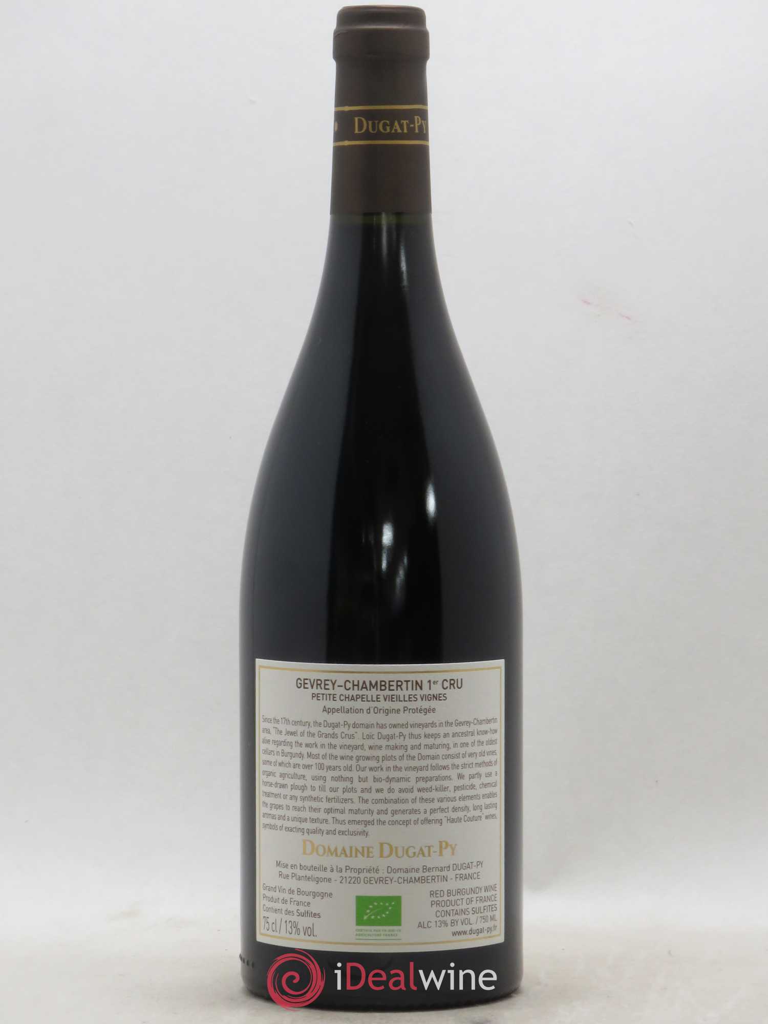 Gevrey-Chambertin 1er Cru Petite Chapelle Vieilles Vignes Dugat-Py 2017 - Lot de 1 bouteille - 1
