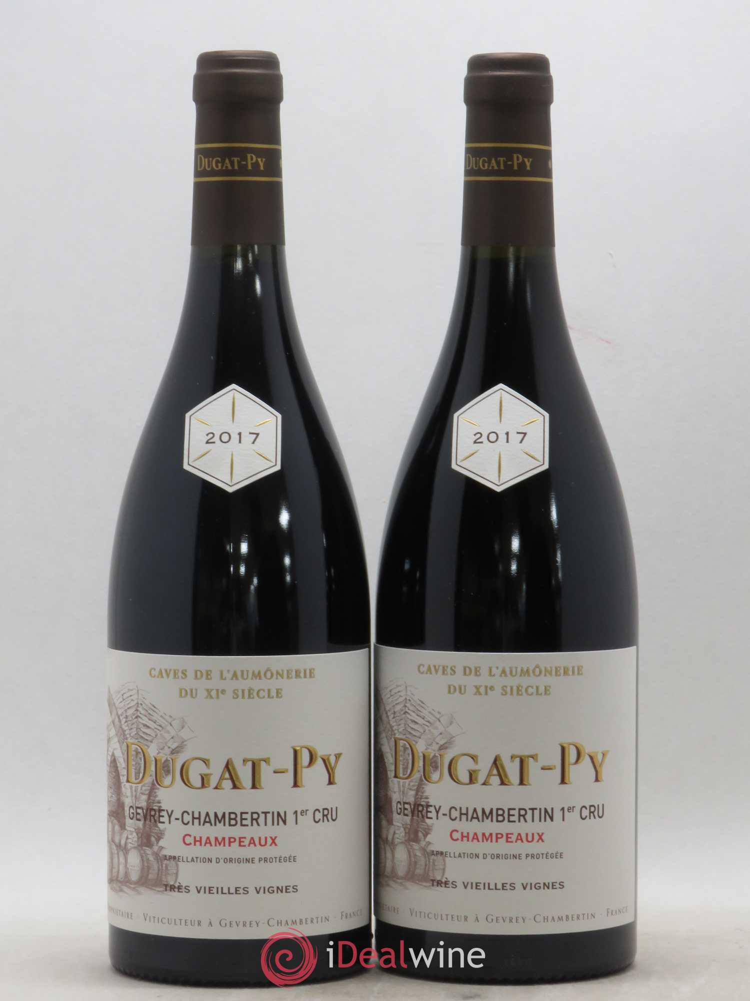 Gevrey-Chambertin 1er Cru Champeaux Dugat-Py 2017 - Lot de 2 bouteilles - 0