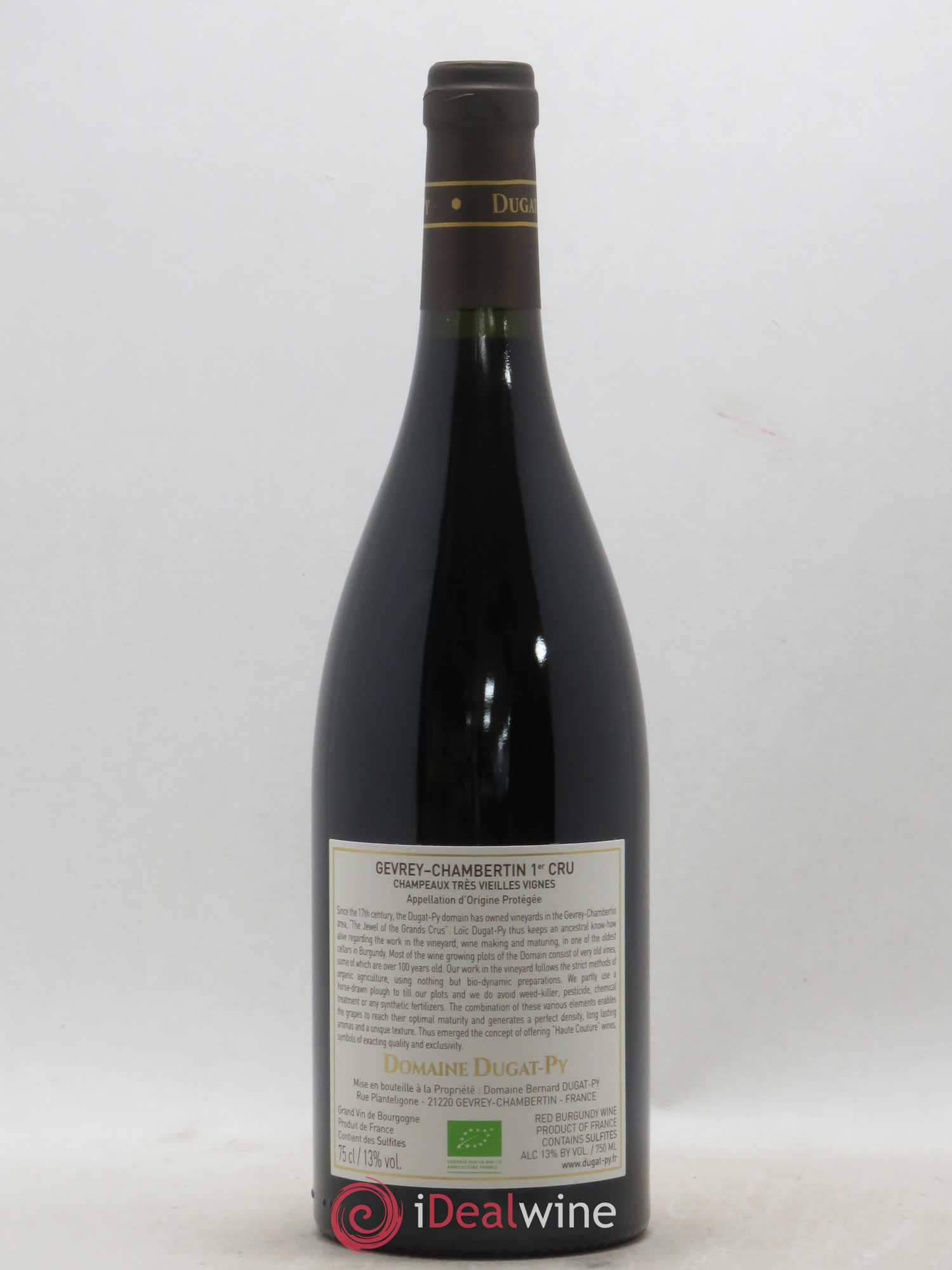 Gevrey-Chambertin 1er Cru Champeaux Dugat-Py 2017 - Lot de 1 bouteille - 1