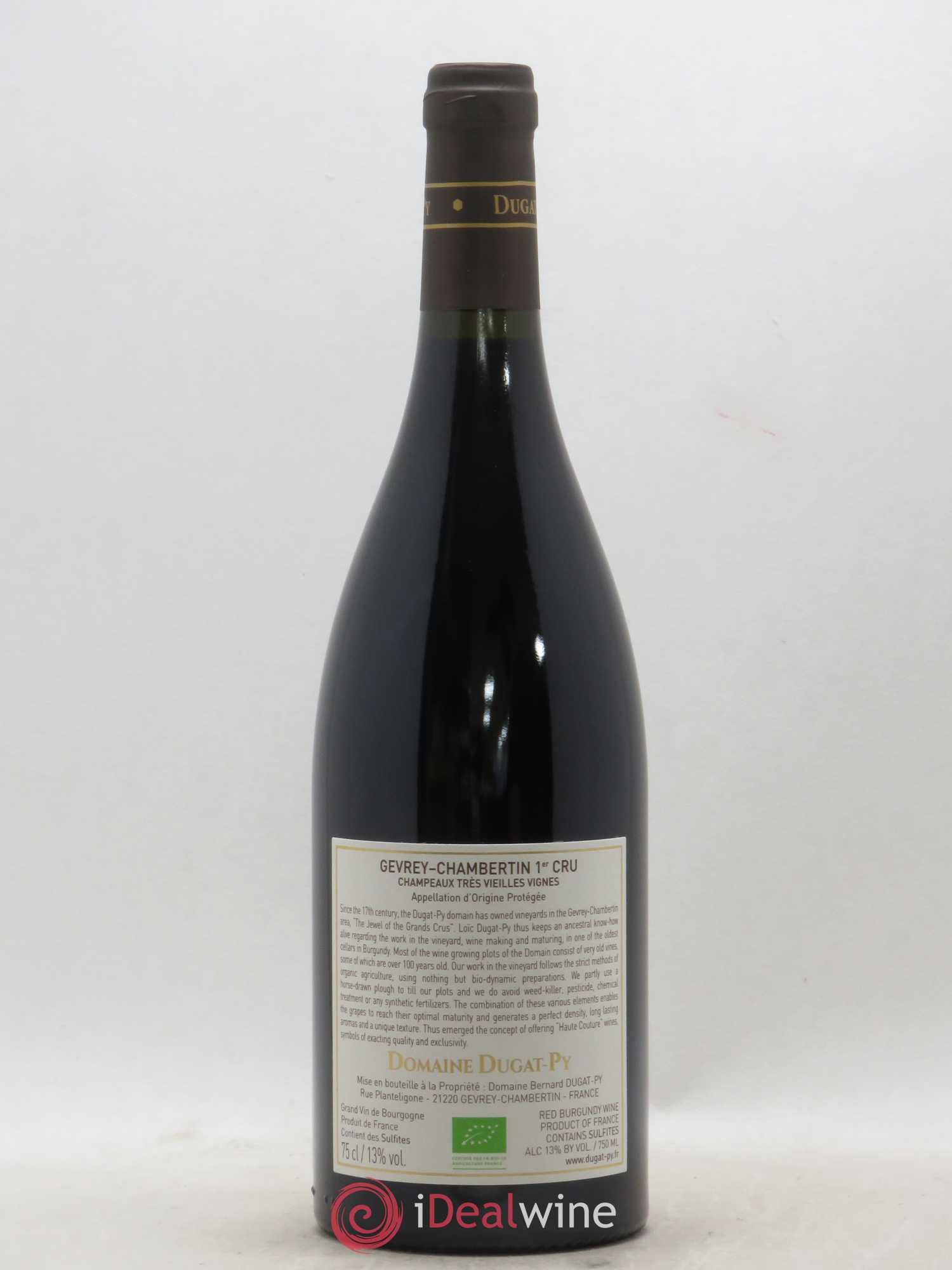 Gevrey-Chambertin 1er Cru Champeaux Dugat-Py 2017 - Lot de 1 bouteille - 1
