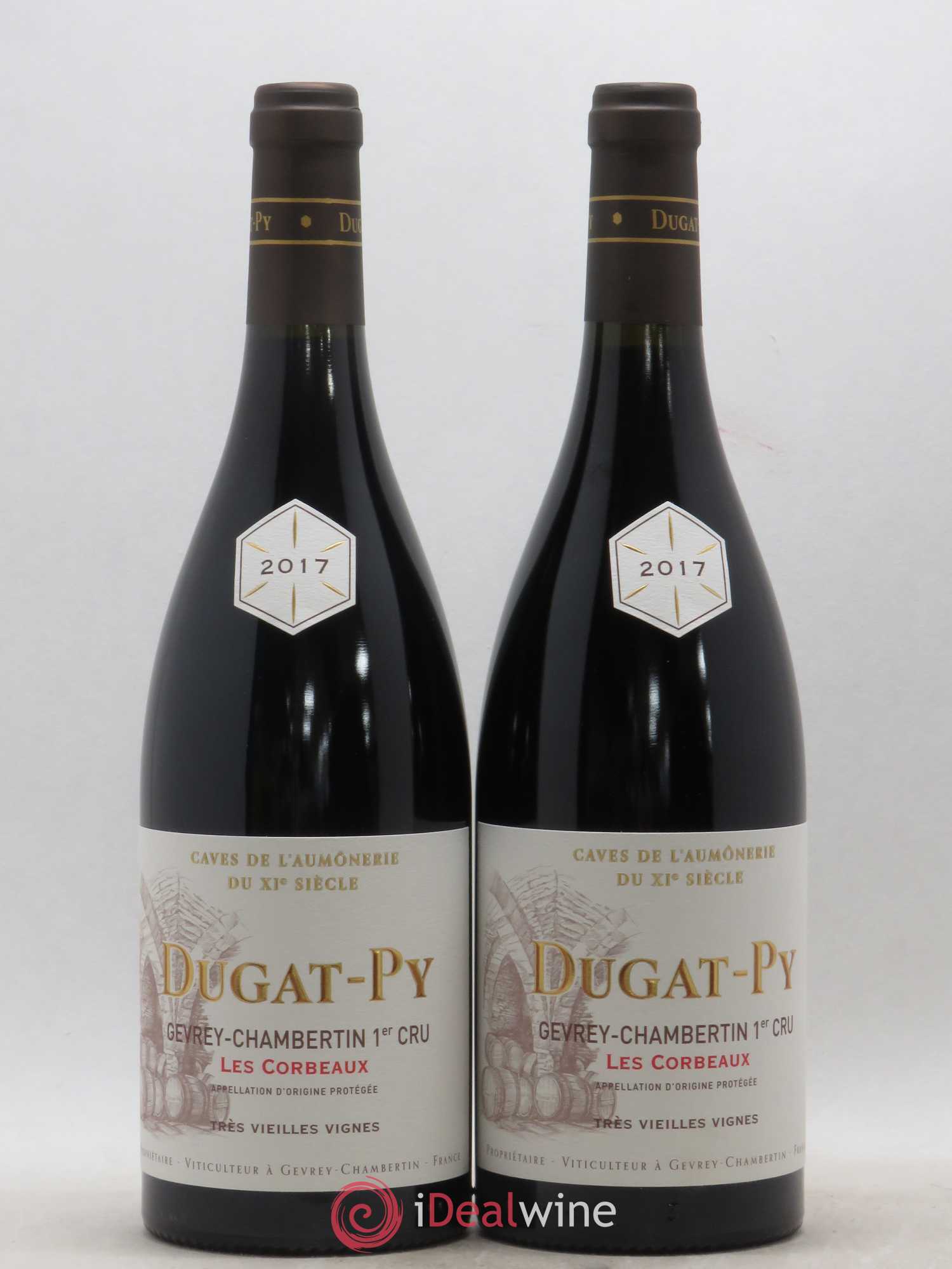 Gevrey-Chambertin 1er Cru Les Corbeaux Dugat-Py 2017 - Lot de 2 bouteilles - 0