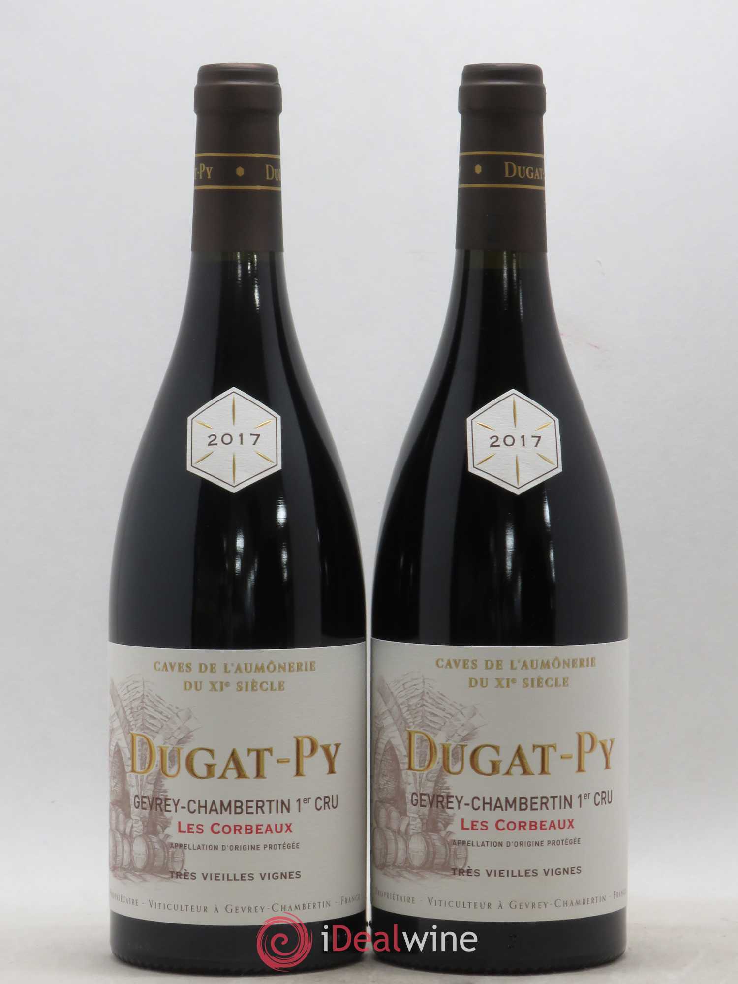 Gevrey-Chambertin 1er Cru Les Corbeaux Dugat-Py 2017 - Lot de 2 bouteilles - 0