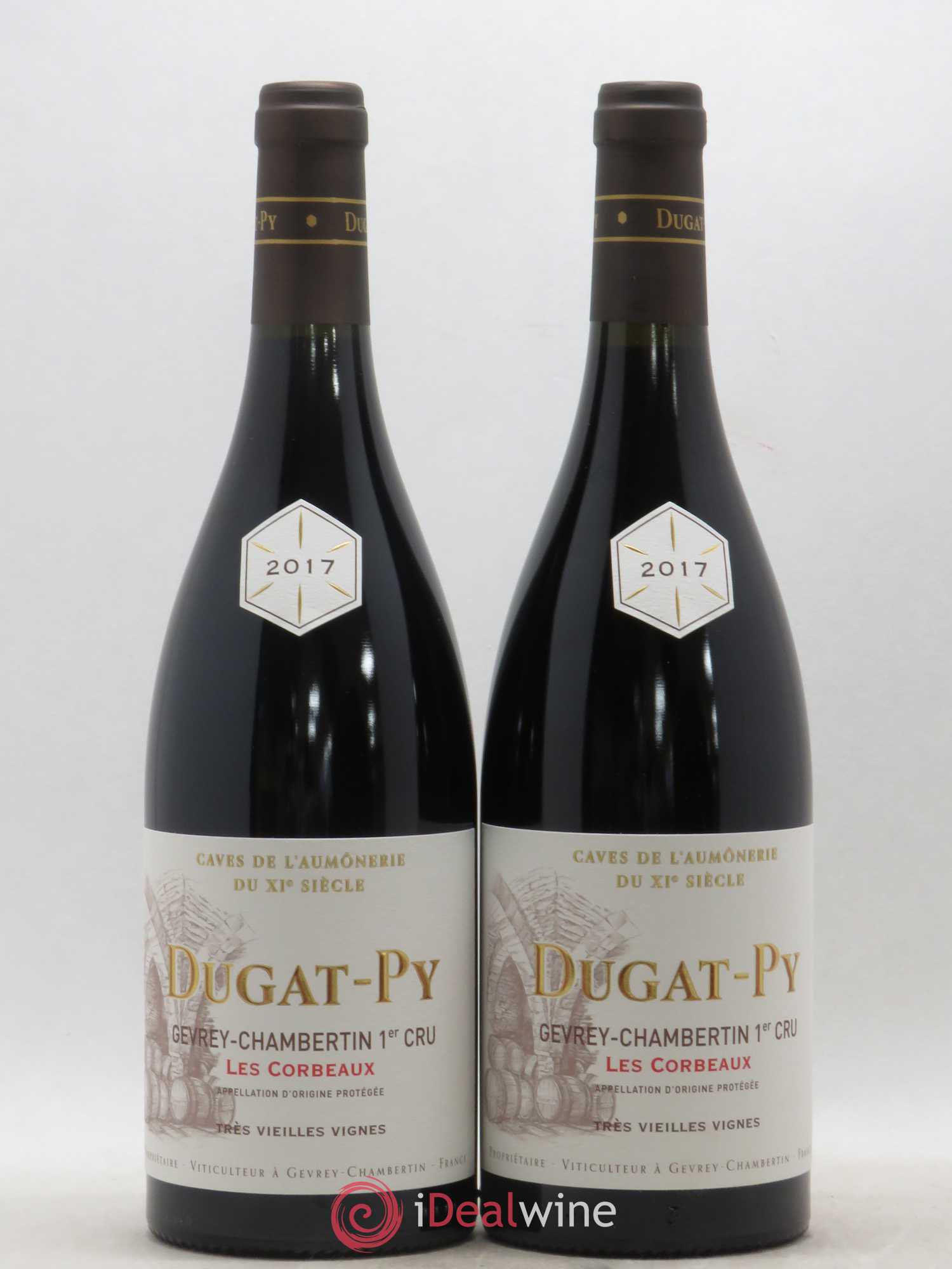 Gevrey-Chambertin 1er Cru Les Corbeaux Dugat-Py 2017 - Lot de 2 bouteilles - 0