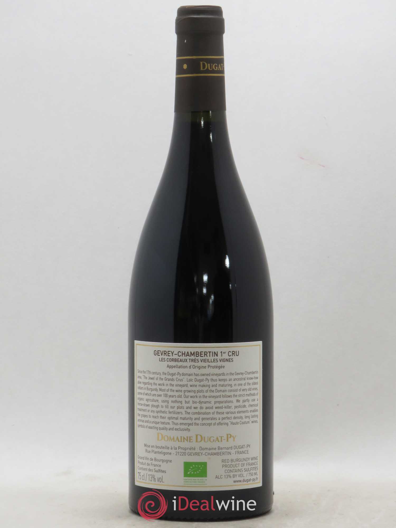 Gevrey-Chambertin 1er Cru Les Corbeaux Dugat-Py 2017 - Lot de 1 bouteille - 1