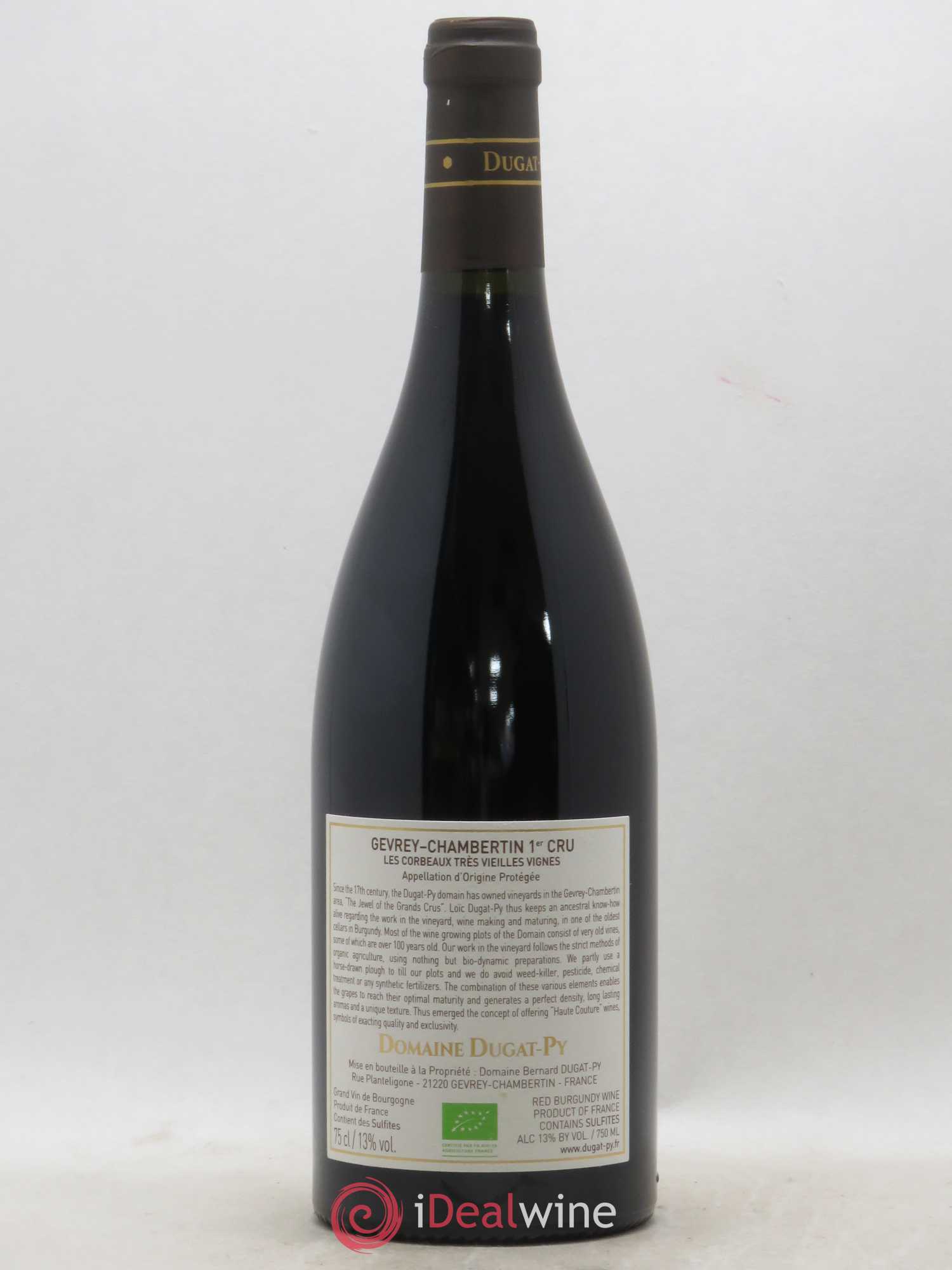 Gevrey-Chambertin 1er Cru Les Corbeaux Dugat-Py 2017 - Lot de 1 bouteille - 1