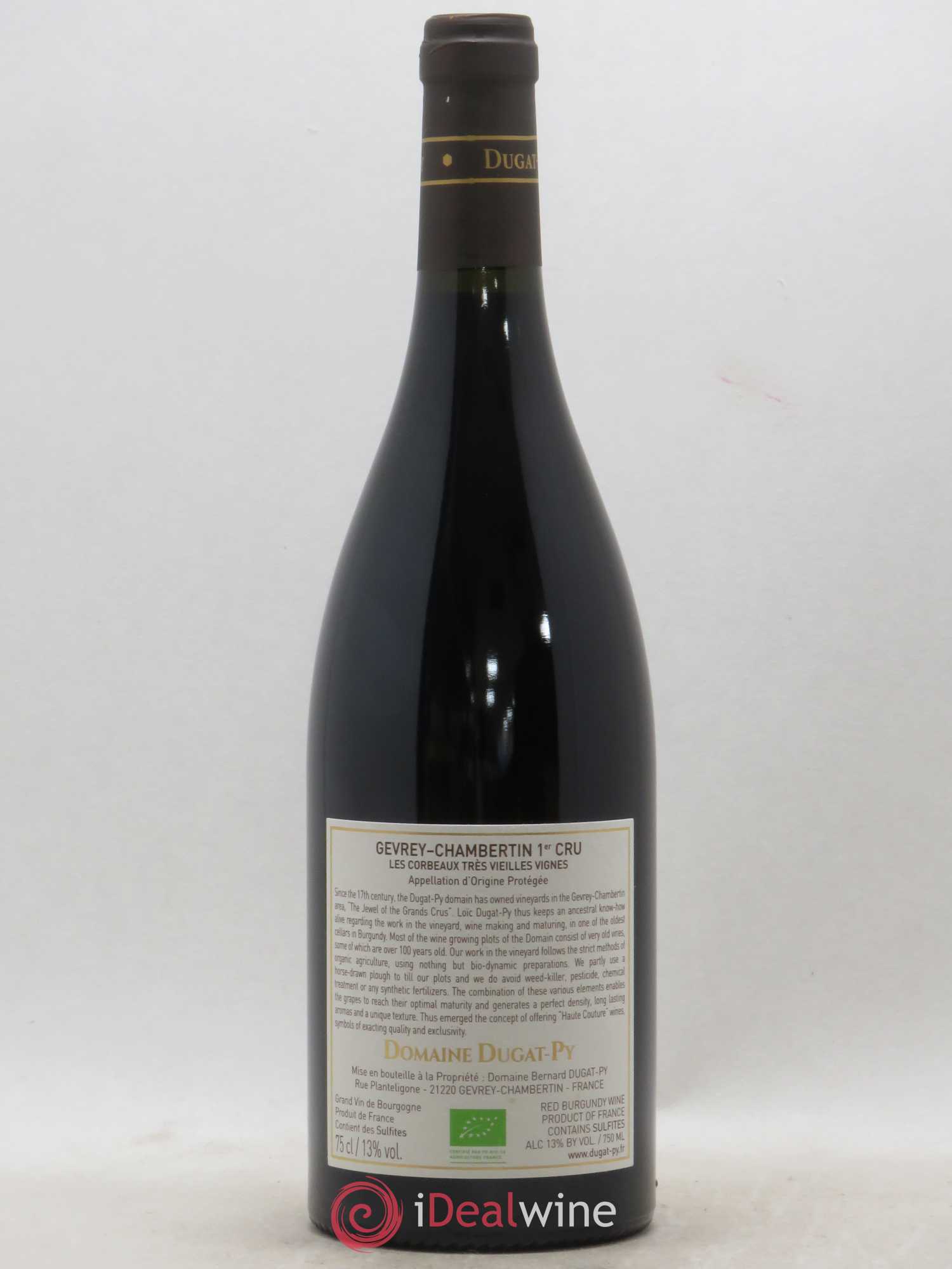 Gevrey-Chambertin 1er Cru Les Corbeaux Dugat-Py 2017 - Lot de 1 bouteille - 1