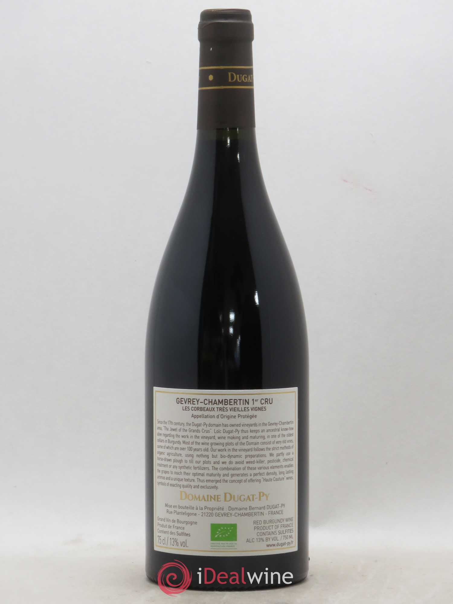 Gevrey-Chambertin 1er Cru Les Corbeaux Dugat-Py 2017 - Lot de 1 bouteille - 1