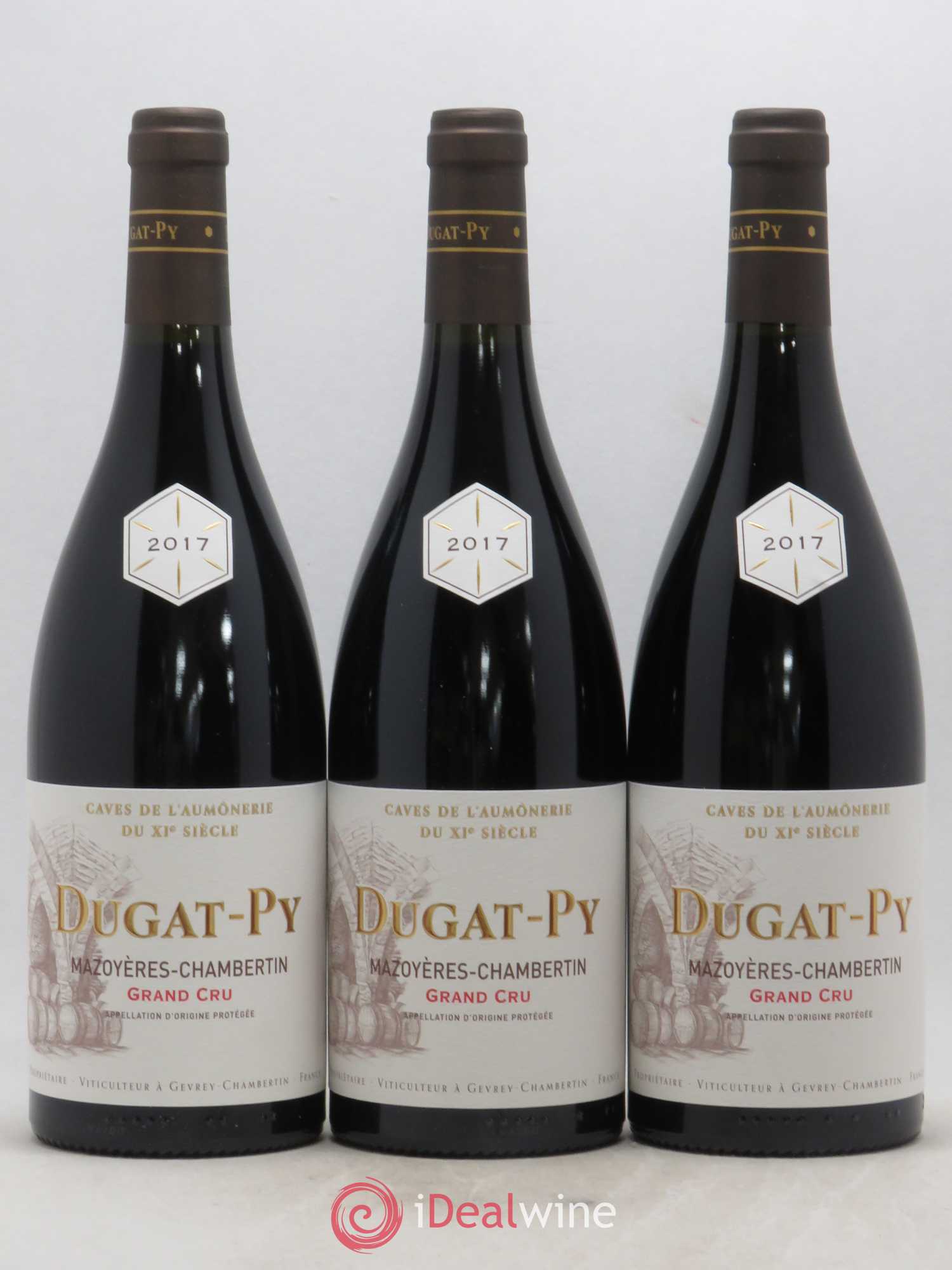 Mazoyères-Chambertin Grand Cru Dugat-Py 2017 - Lot de 3 bouteilles - 0