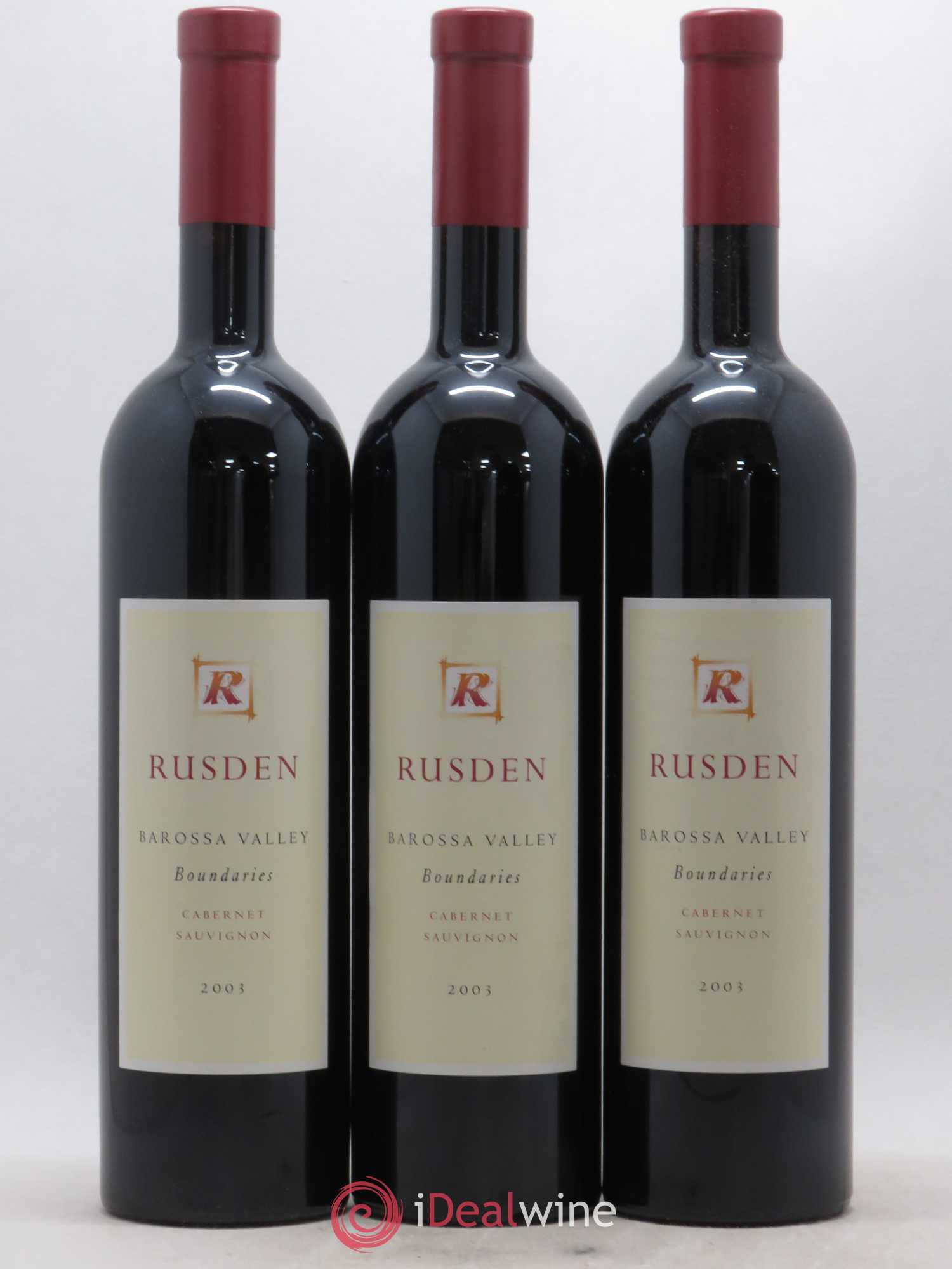 Australie Boundaries Rusden Barossa Valley 2003 - Posten von 3 Flaschen - 0