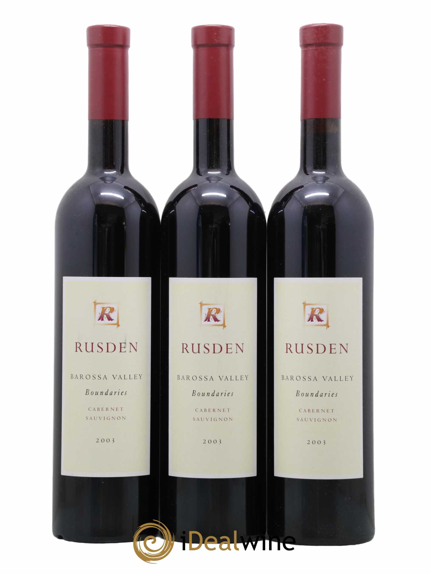 Australie Barossa Valley Boundaries Rusden 2003 - Lot de 3 bouteilles - 0