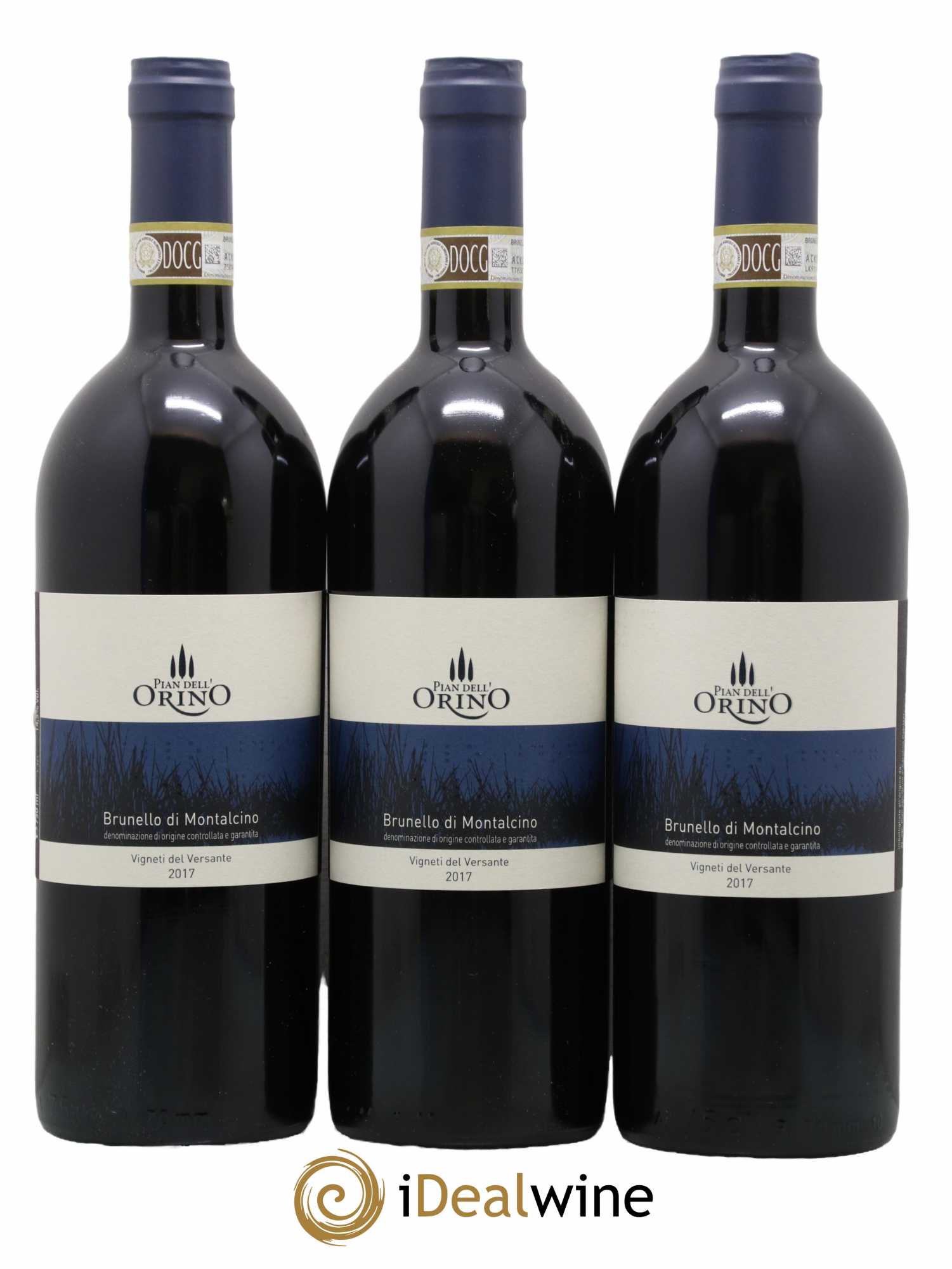 Brunello di Montalcino DOCG Vigneti del Versante Pian dell'Orino 2017 - Lot de 3 bouteilles - 0