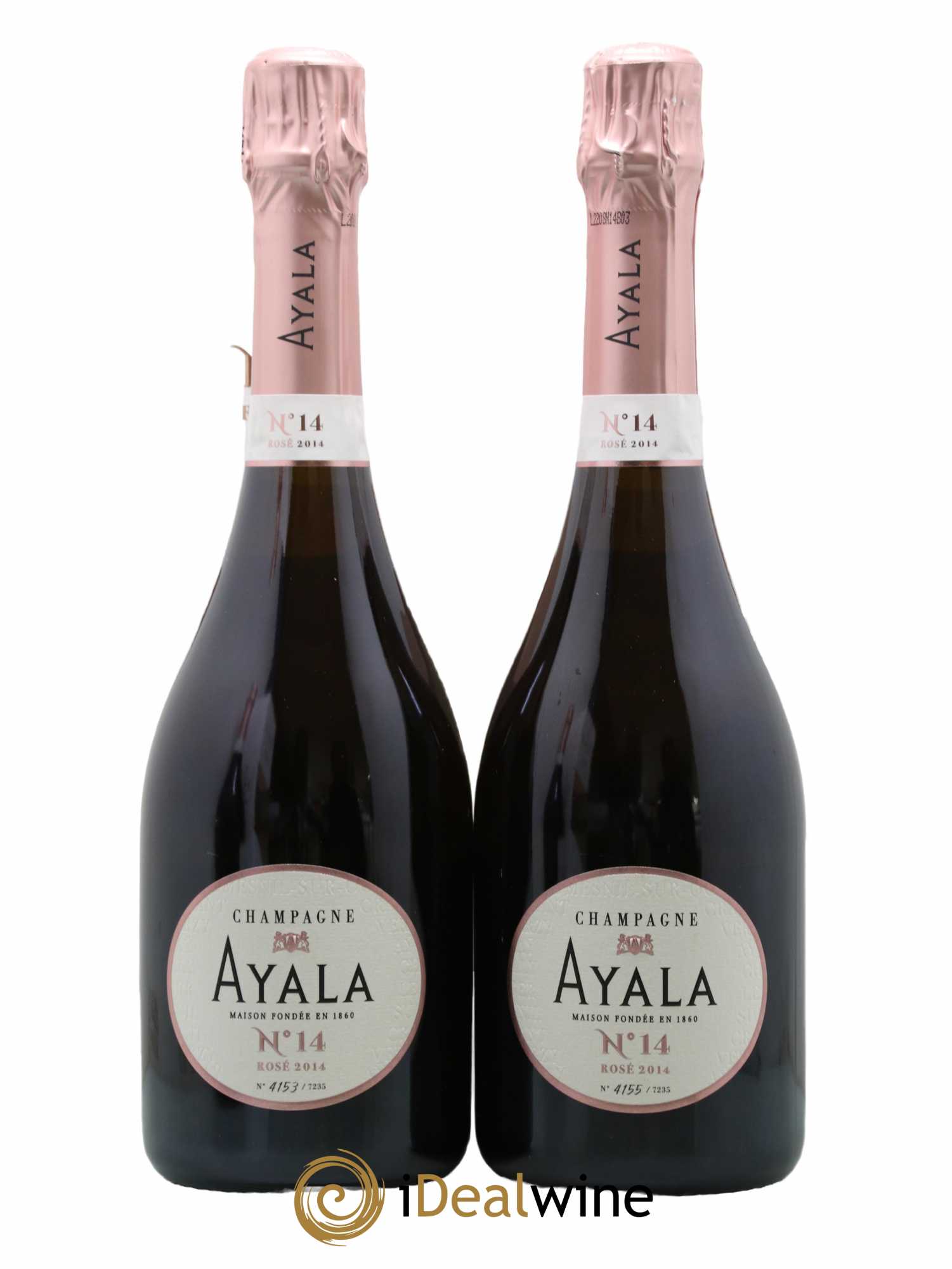 Champagne - Rosé N°14 Ayala 2014 - Lot de 2 bouteilles - 0