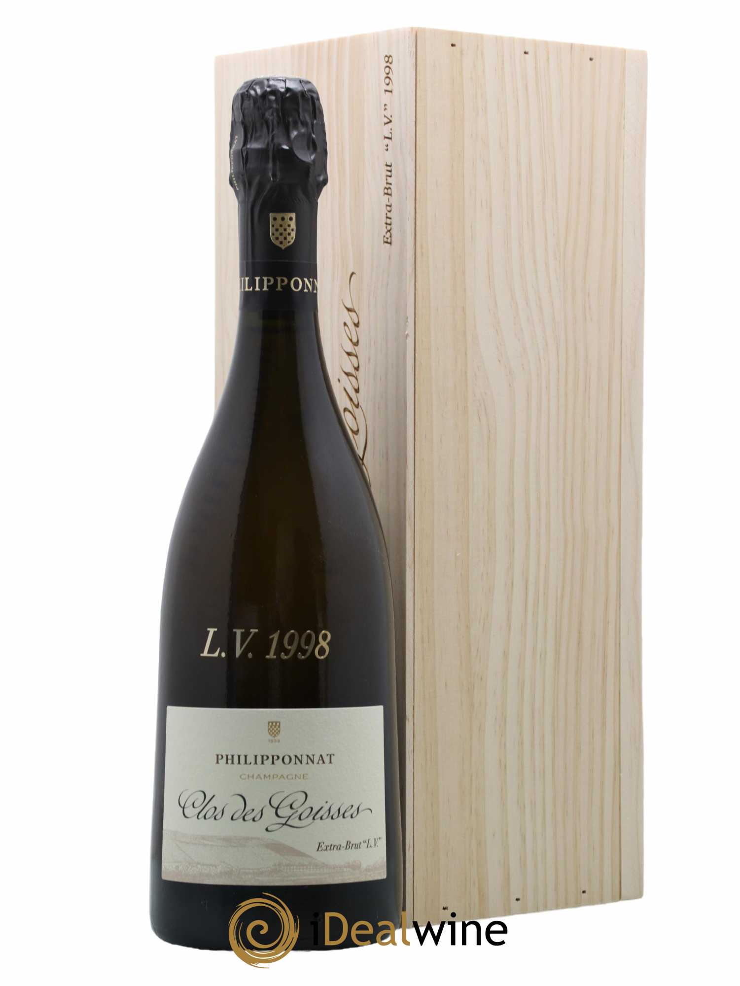 Clos des Goisses LV Extra-Brut Philipponnat 1998 - Lot de 1 bouteille - 0