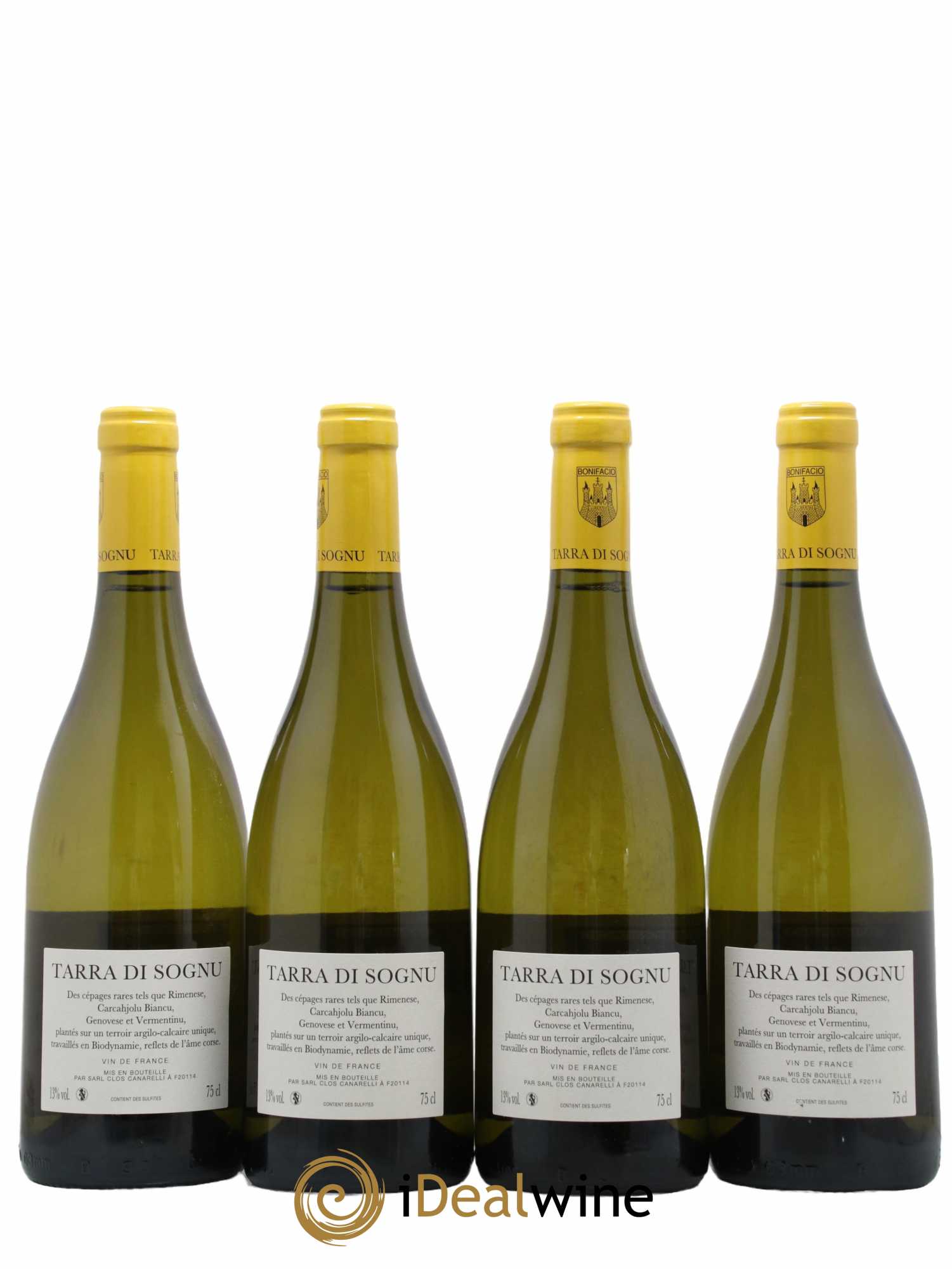 Vin de France Tarra di Sognu Clos Canarelli 2021 - Lot de 4 bouteilles - 1