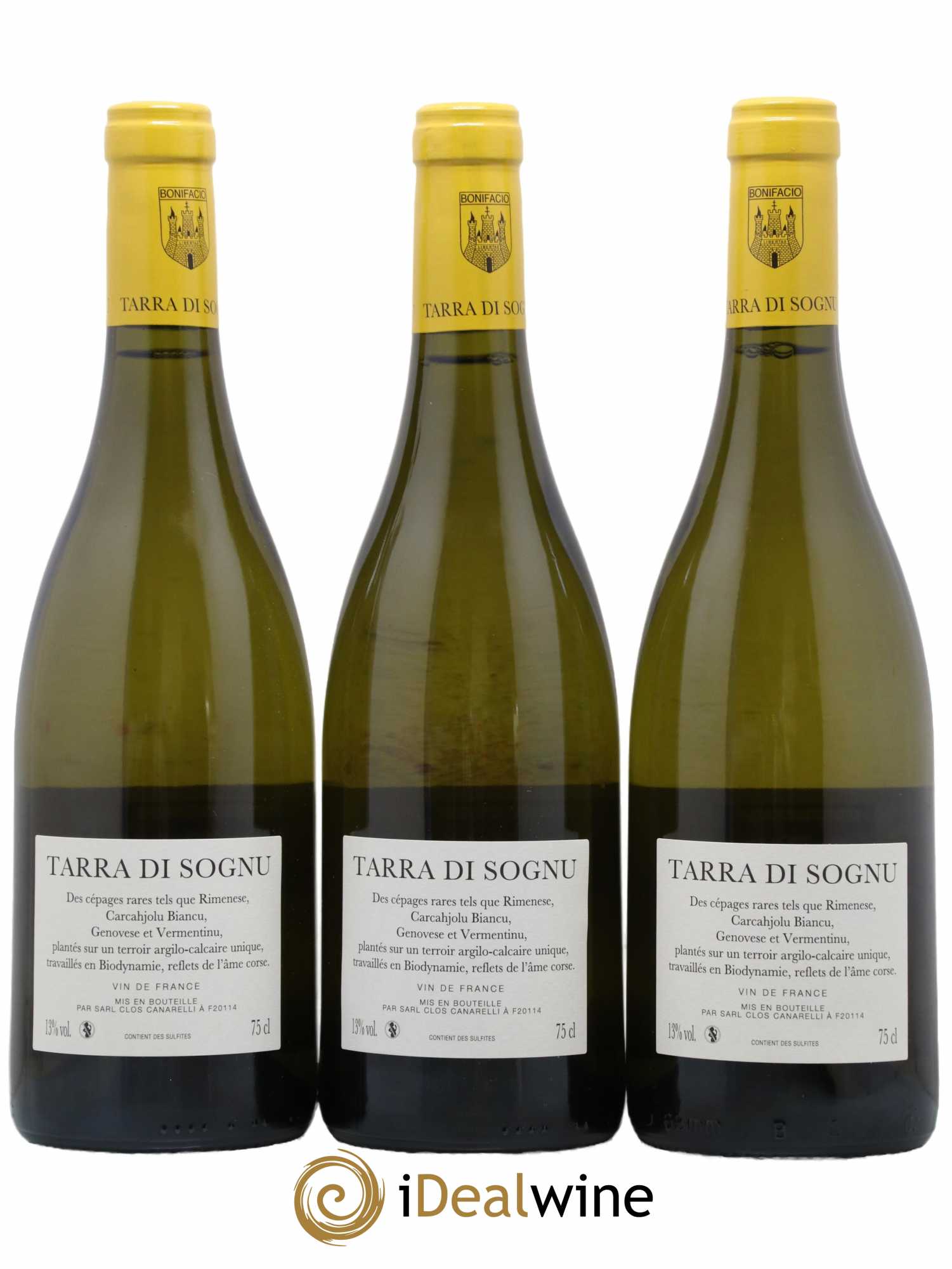 Vin de France Tarra di Sognu Clos Canarelli 2021 - Lot de 3 bouteilles - 1
