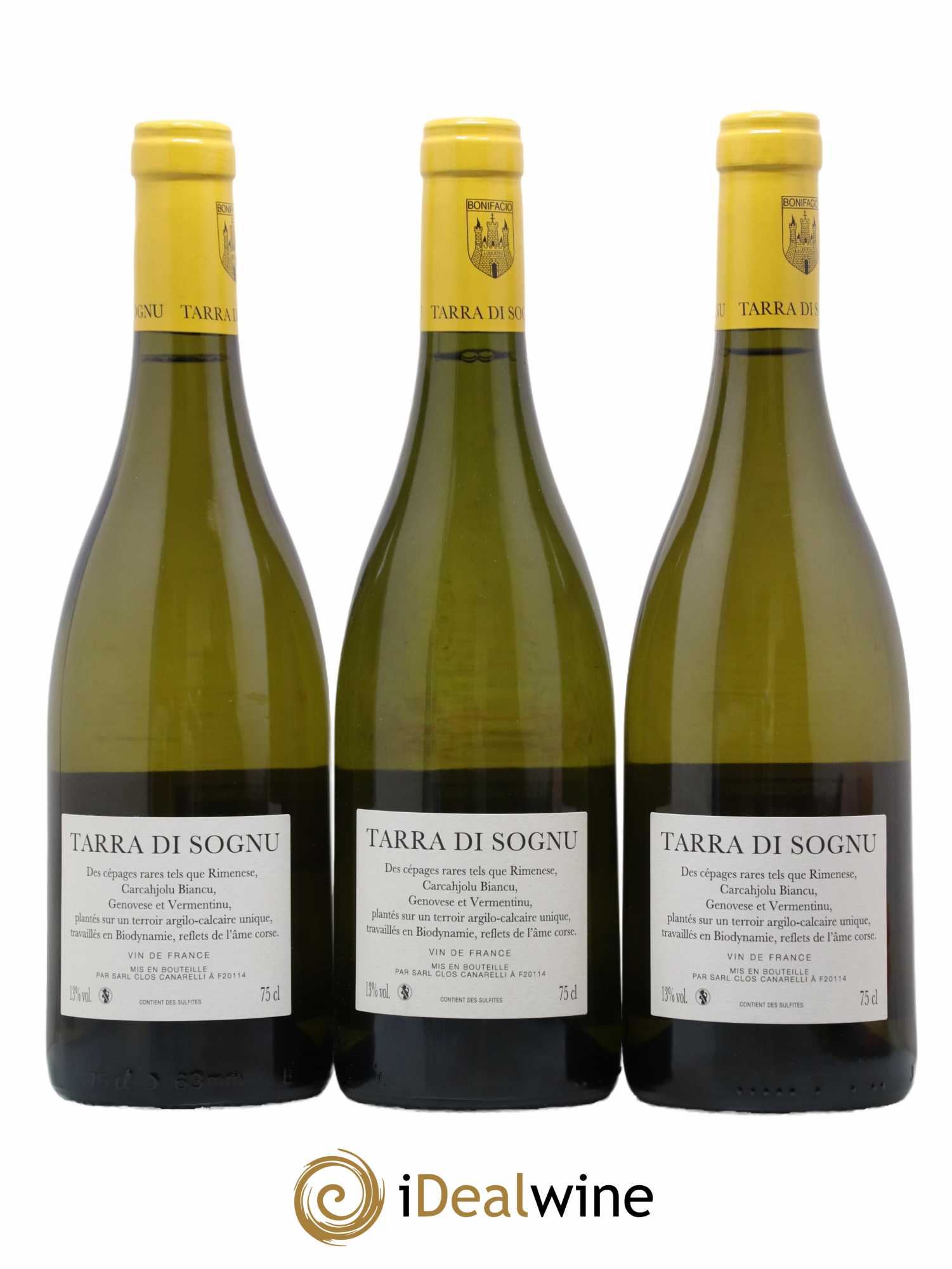 Vin de France Tarra di Sognu Clos Canarelli 2021 - Lot de 3 bouteilles - 1