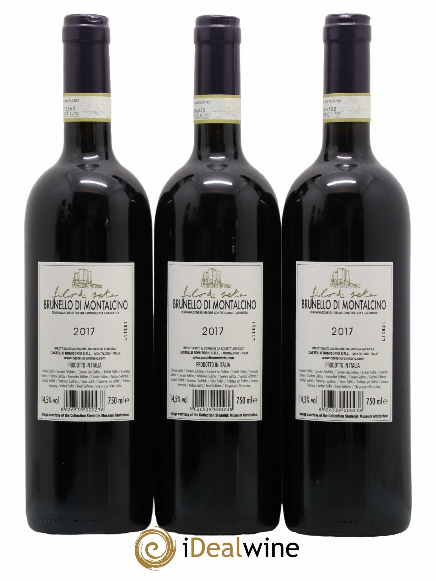 Brunello di Montalcino Filo di Seta Castello Romitorio 2017 - Lot de 6 bouteilles - 2