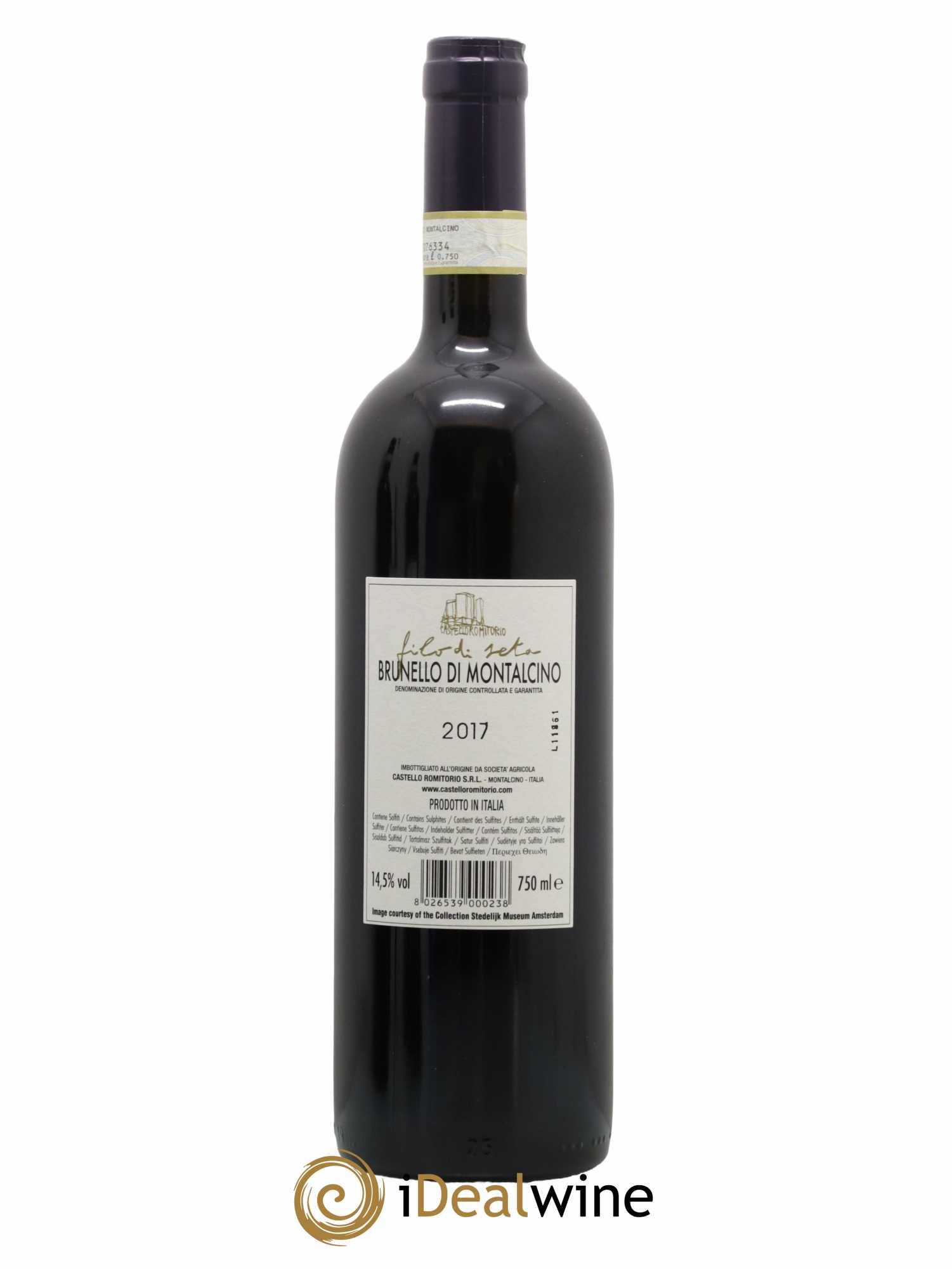 Brunello di Montalcino Filo di Seta Castello Romitorio 2017 - Lot de 1 bouteille - 1