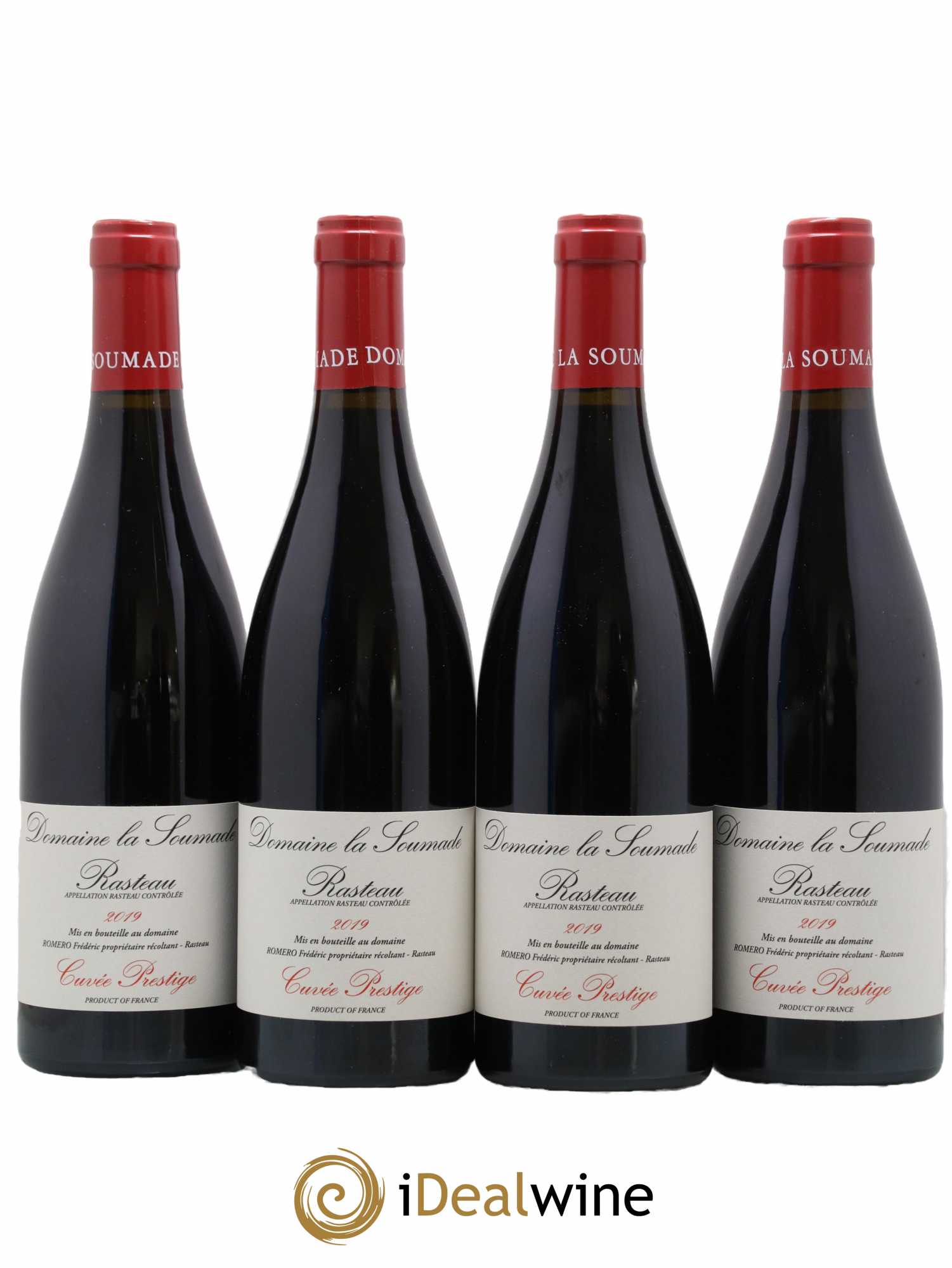 Rasteau Cuvée Prestige La Soumade (Domaine) 2019 - Lot de 4 bouteilles - 0