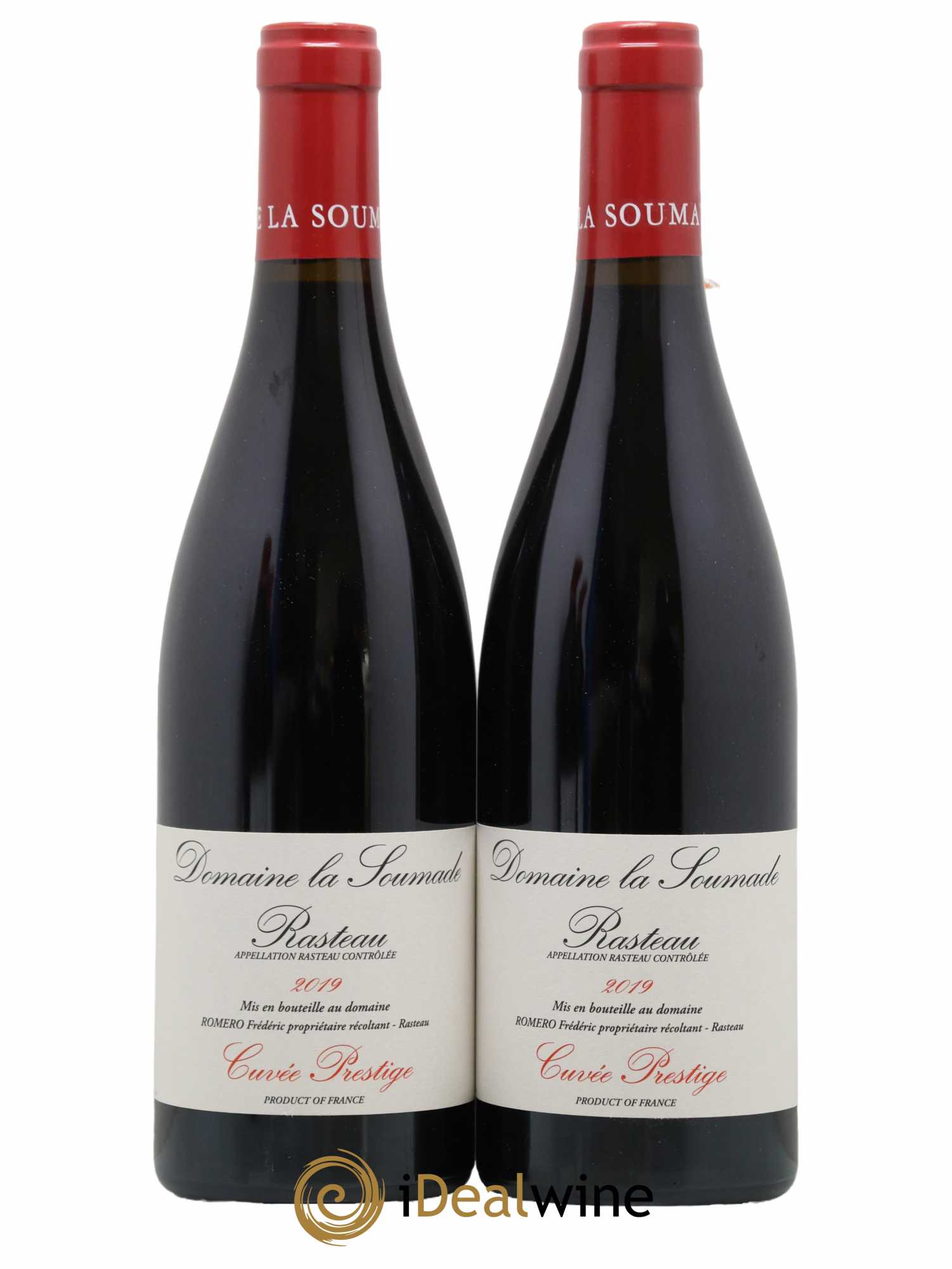 Rasteau Cuvée Prestige La Soumade (Domaine) 2019 - Lot de 2 bouteilles - 0