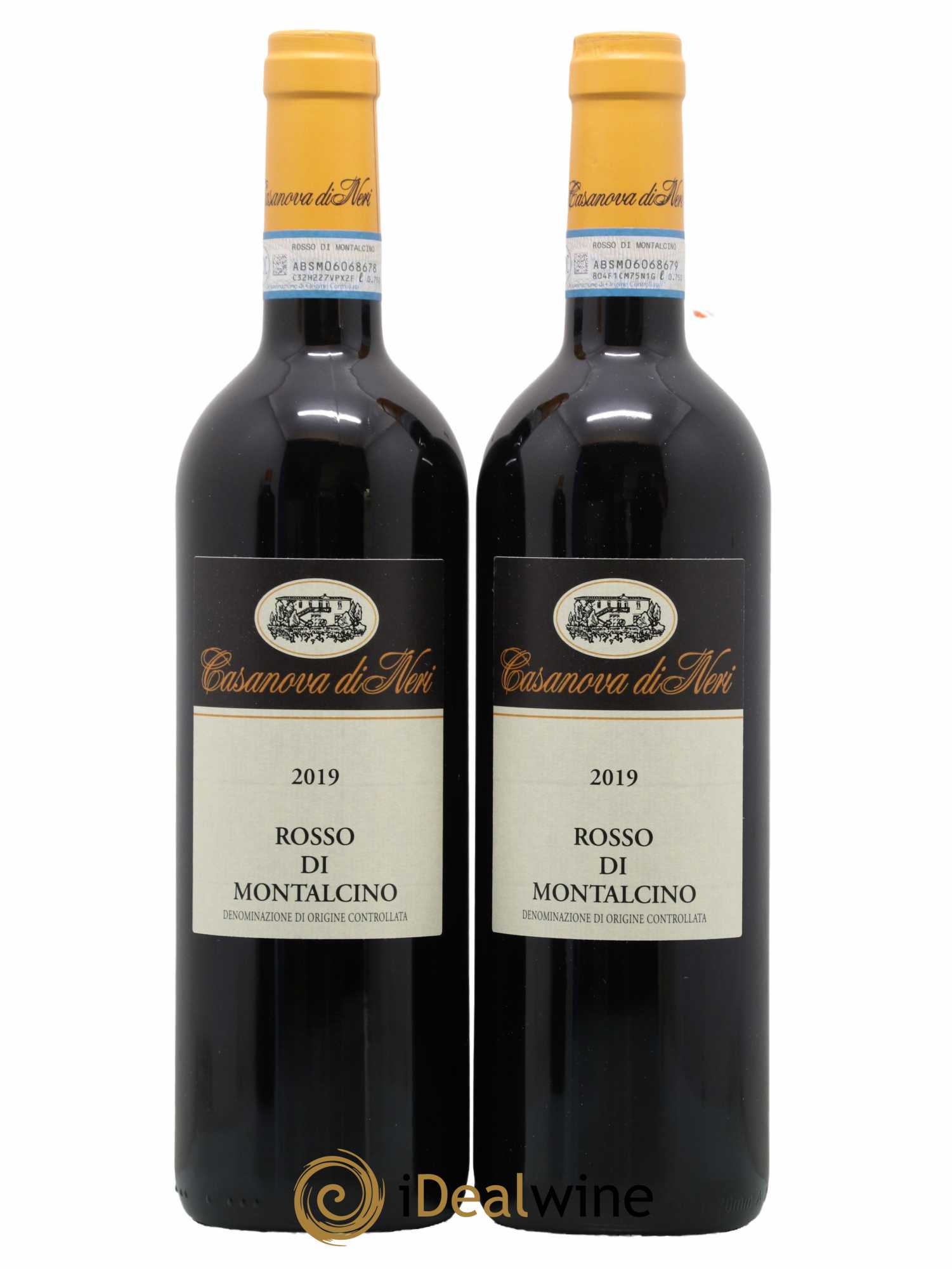 Rosso di Montalcino DOC Casanova di Neri 2019 - Lot de 2 bouteilles - 0