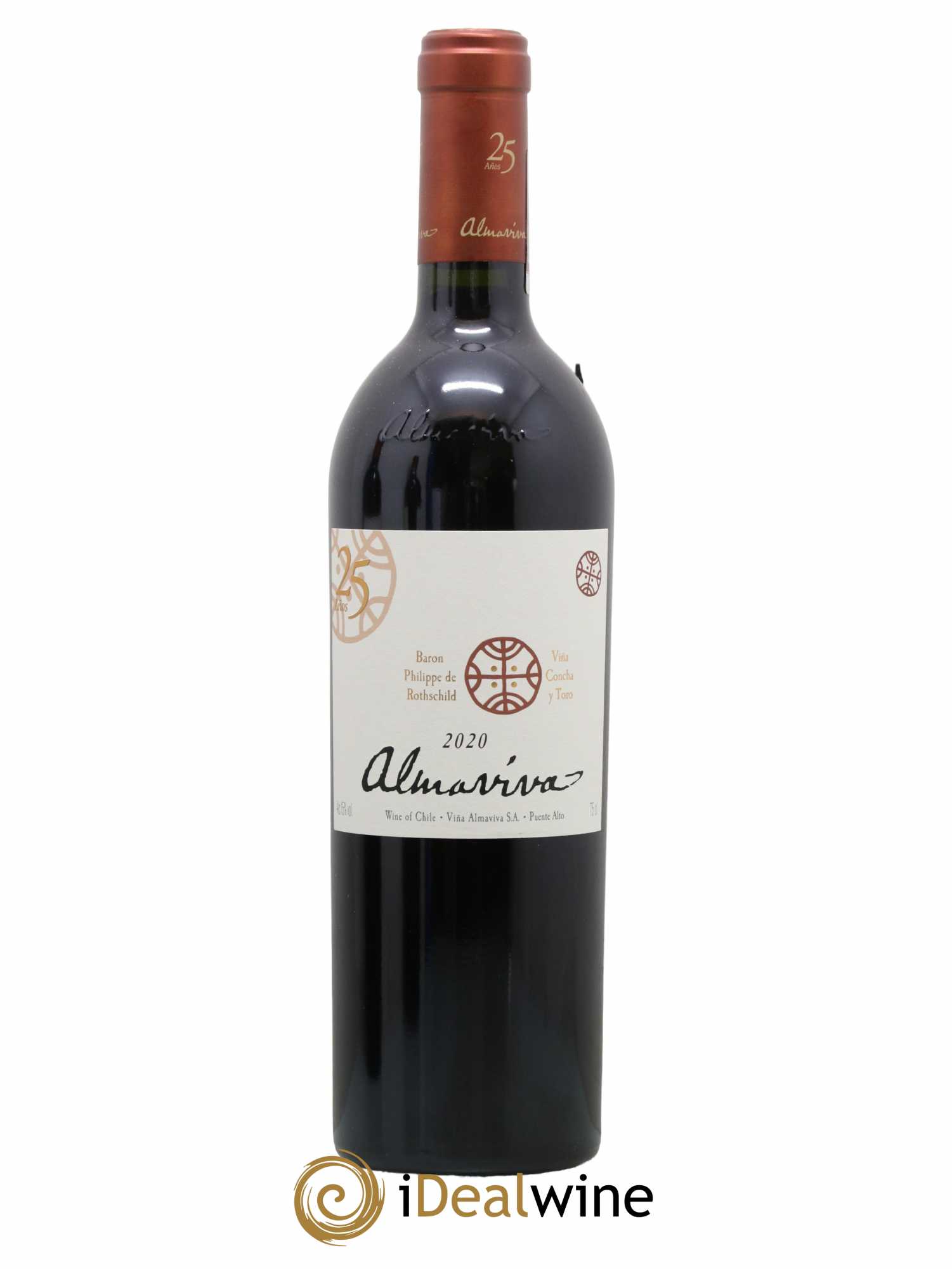 Chili Almaviva Baron P. de Rothschild Concha y Toro 2020 - Lot de 1 bouteille - 0
