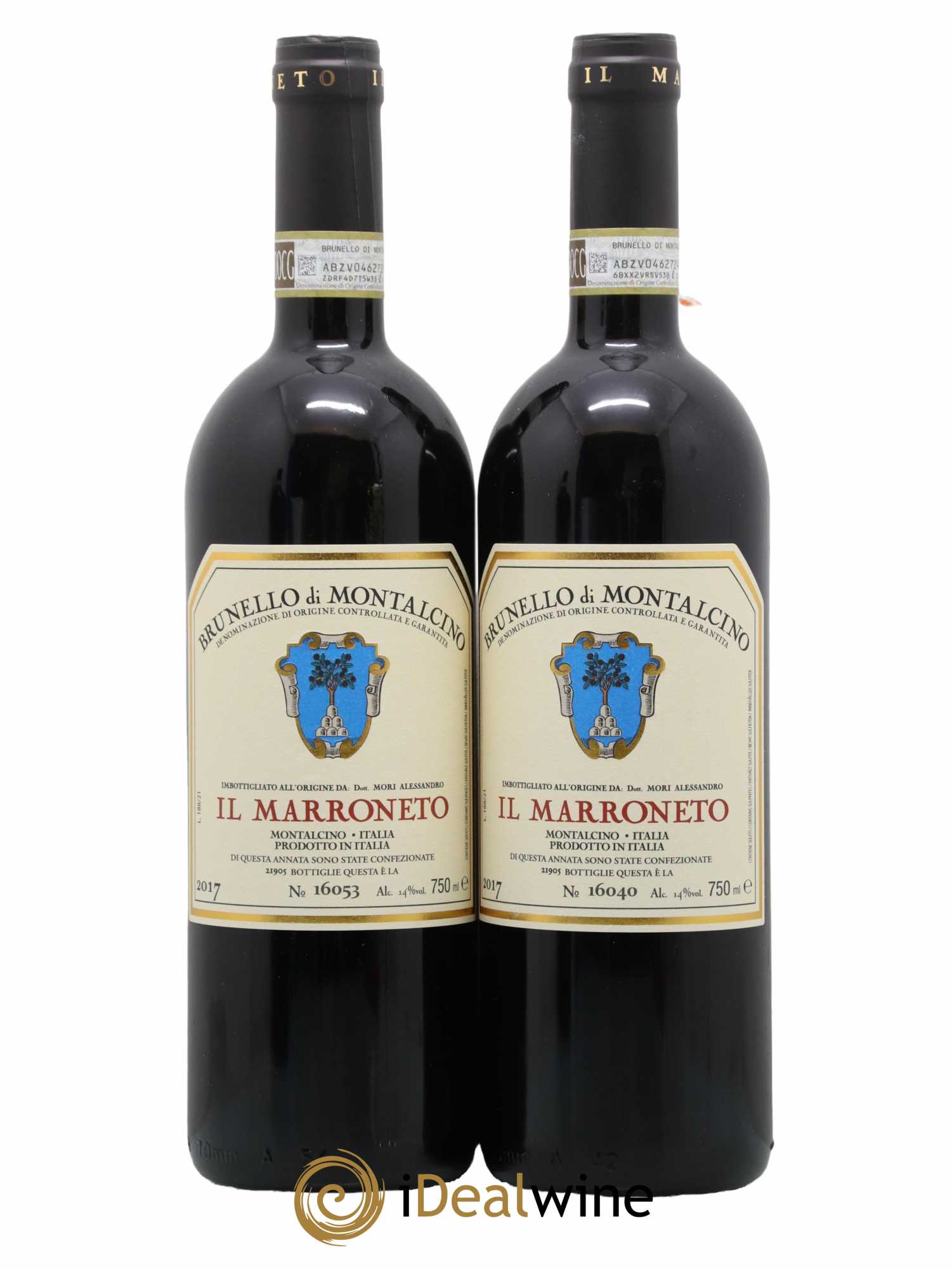 Brunello di Montalcino DOCG Il Marroneto 2017 - Lot de 2 bouteilles - 0
