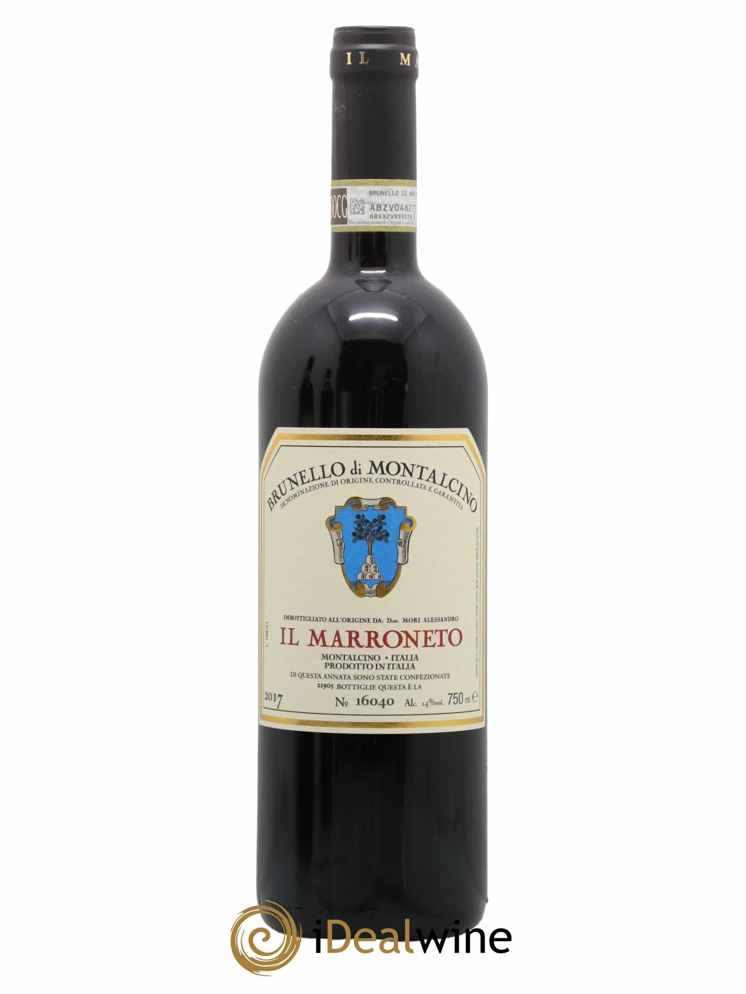 Brunello di Montalcino DOCG Il Marroneto 2017 - Lot de 1 bouteille - 0
