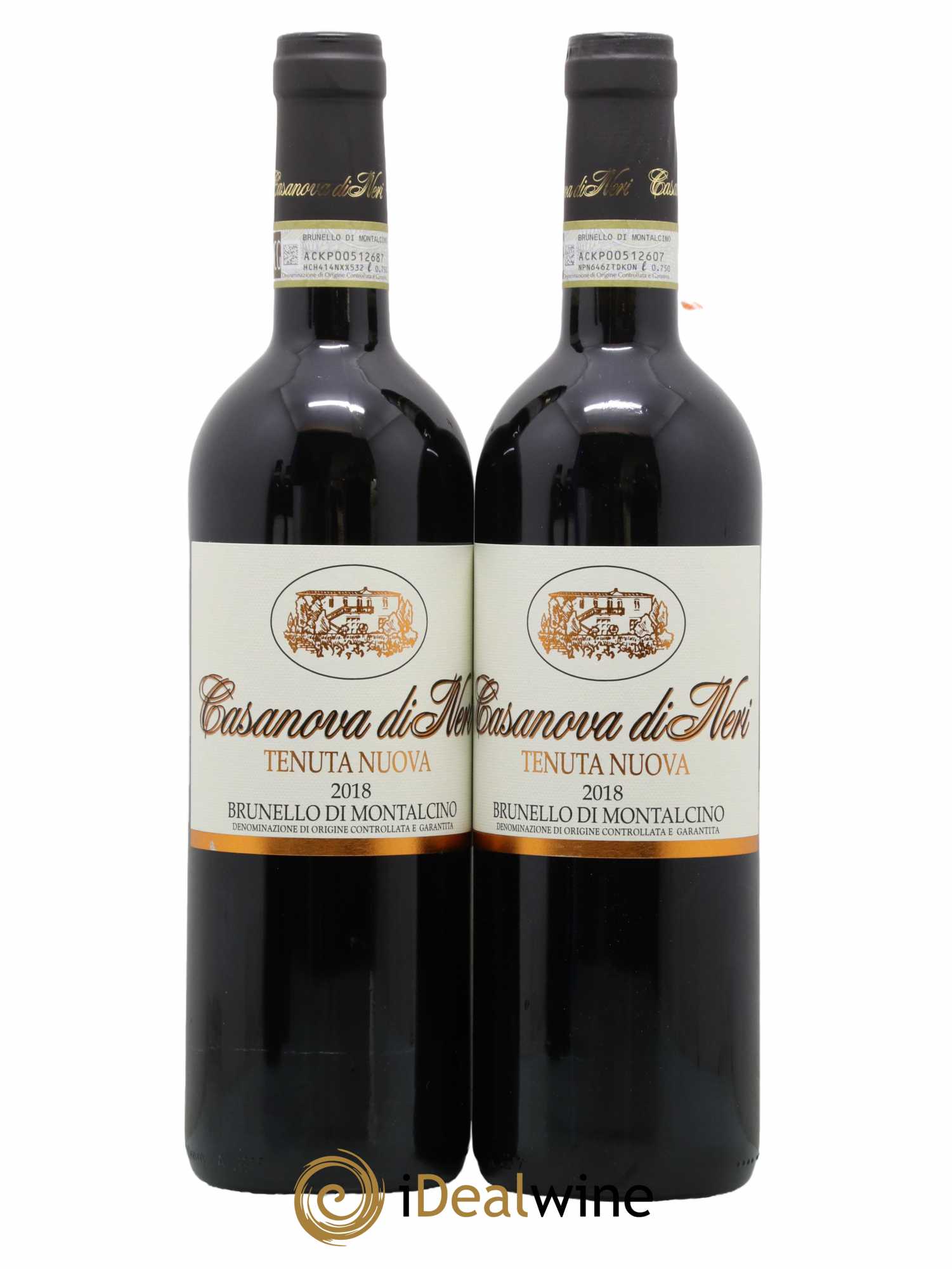 Brunello di Montalcino DOCG Tenuta Nuova Casanova di Neri - Giacomo Neri 2018 - Lot de 2 bouteilles - 0