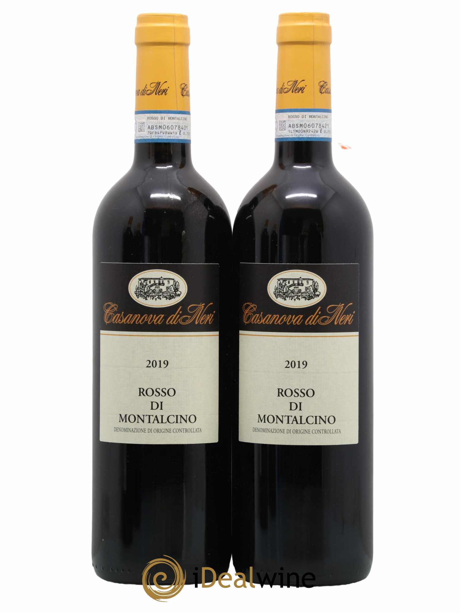 Rosso di Montalcino DOC Casanova di Neri 2019 - Lot de 2 bouteilles - 0