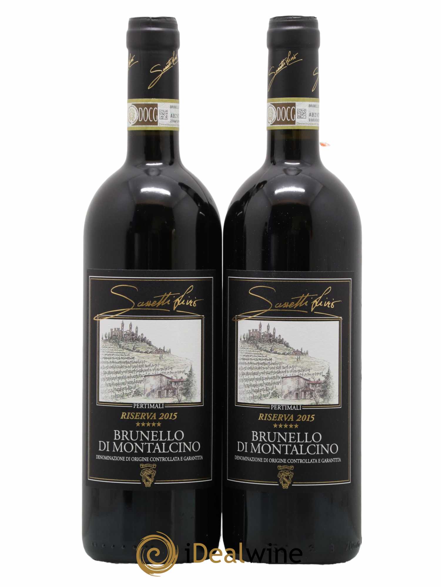 Brunello di Montalcino DOCG Pertimali Riserva 2015 - Posten von 2 Flaschen - 0