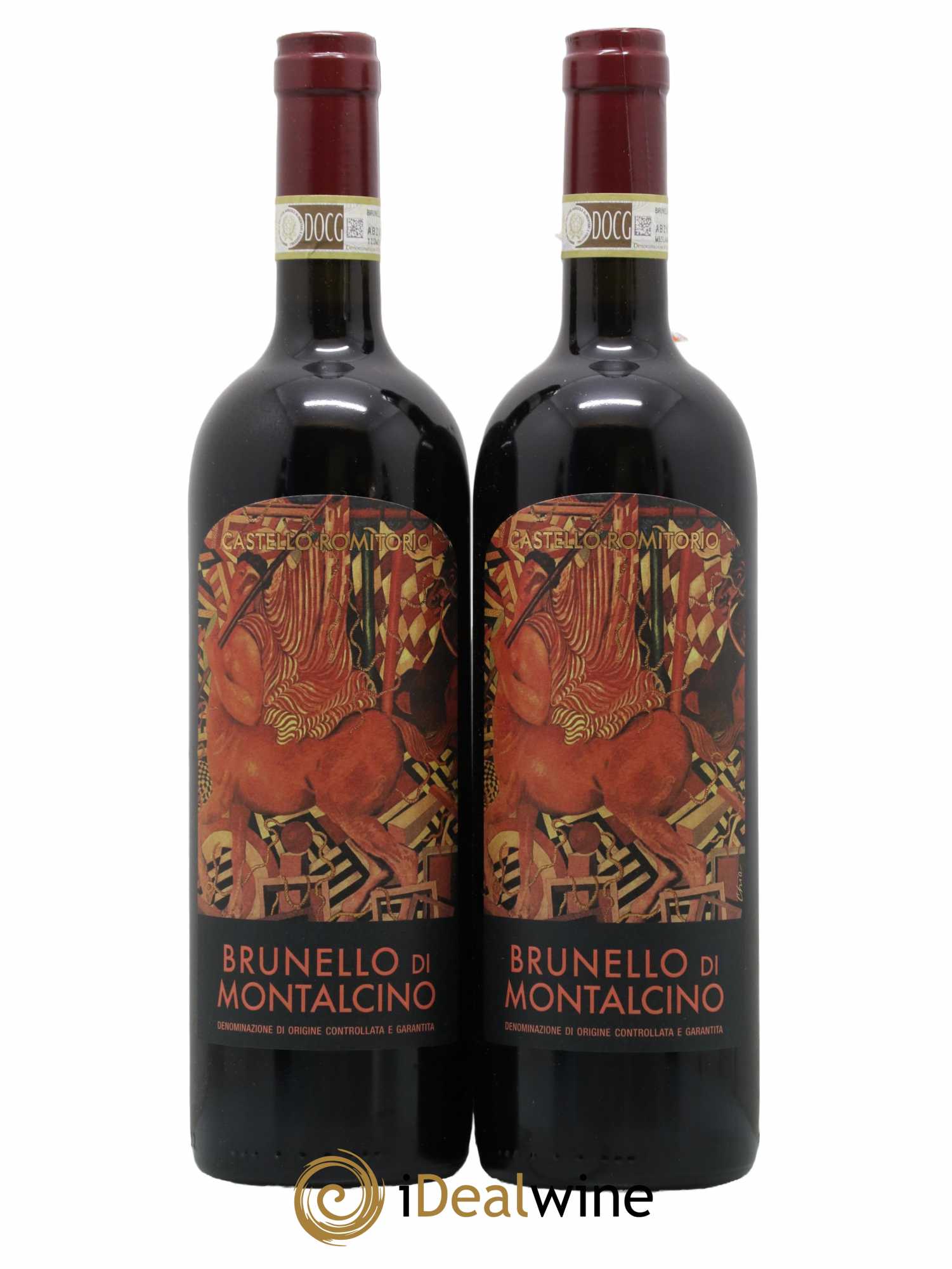 Brunello di Montalcino Castello Romitorio 2017 - Lot de 2 bouteilles - 0