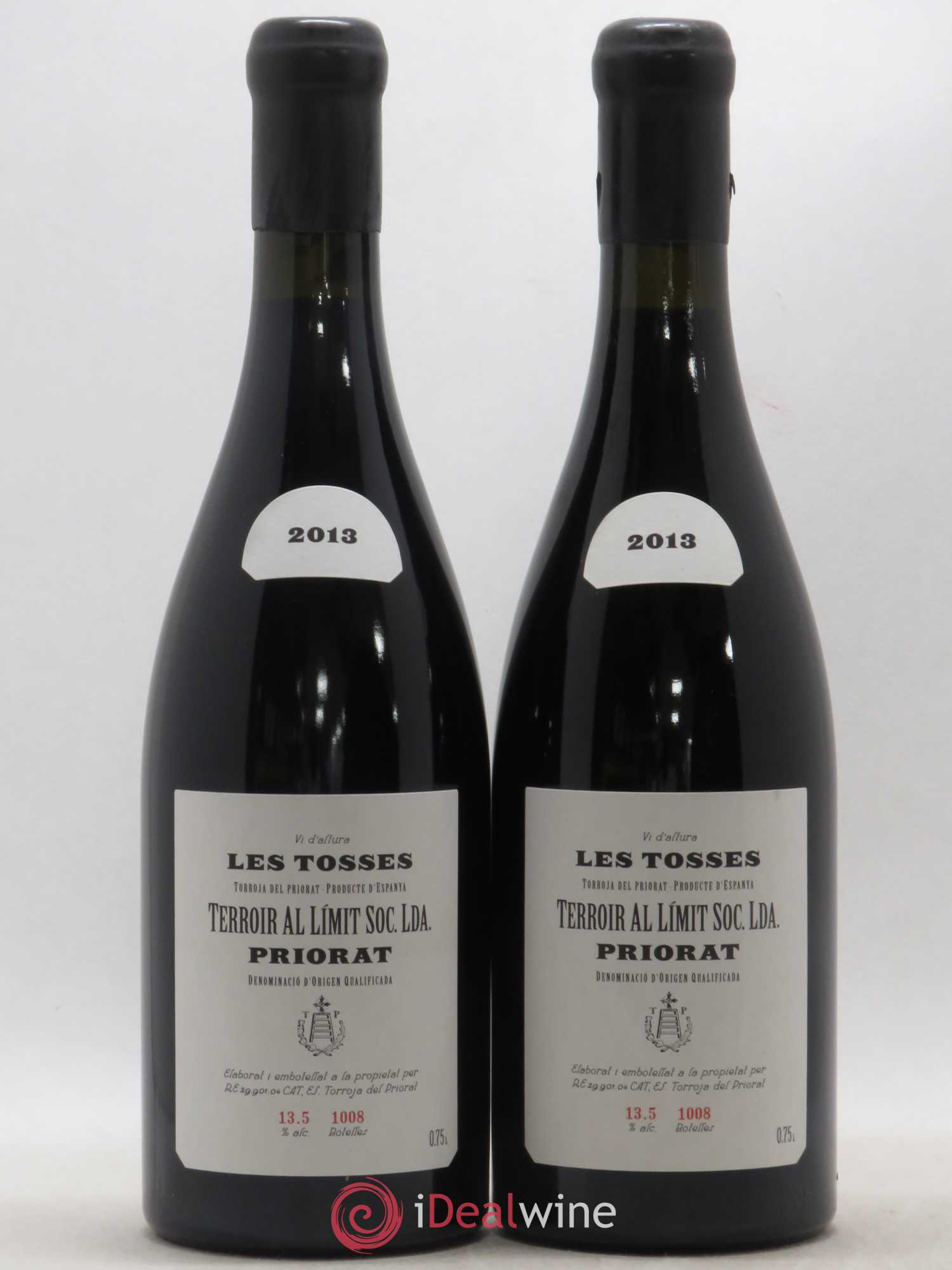 Priorat Terroir Al Limit Les Tosses Dominik Hubert 2013 - Lot de 2 bouteilles - 0