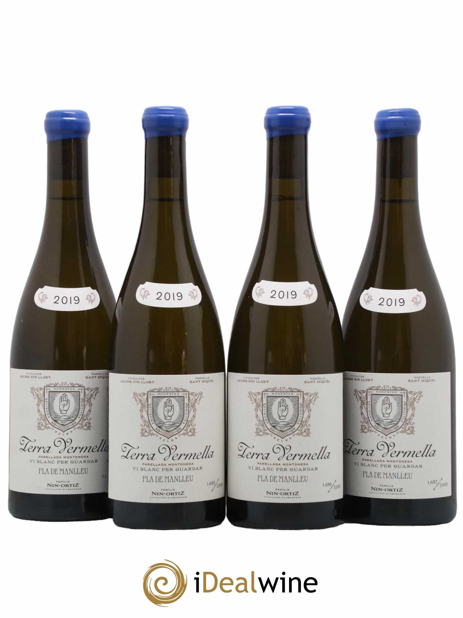 Espagne Sinia D.O. Terra Vermella de Nin Familia Nin-Ortiz 2019 - Lot de 4 bouteilles - 0
