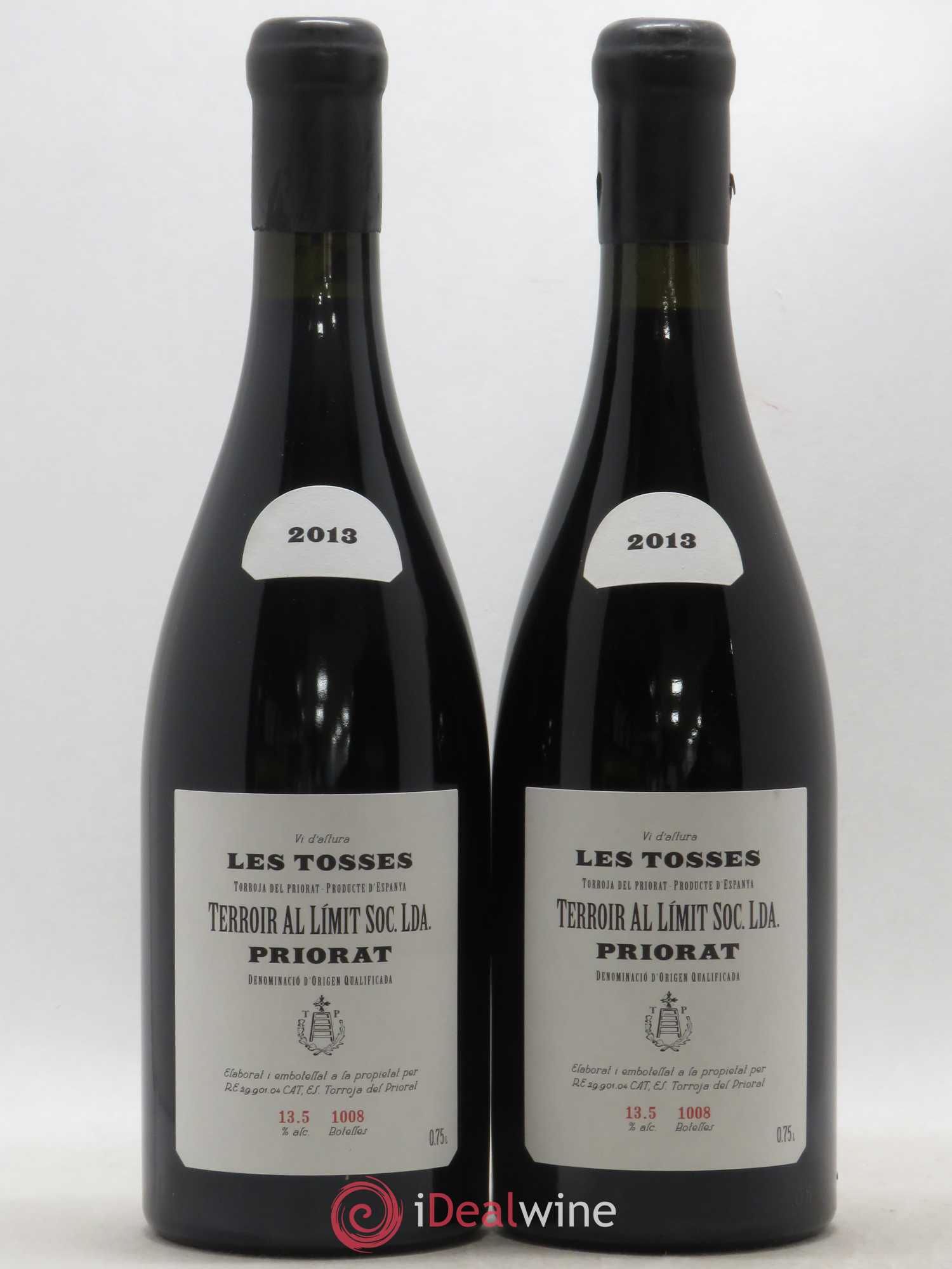 Priorat Terroir Al Limit Les Tosses Dominik Hubert 2013 - Lot de 2 bouteilles - 0