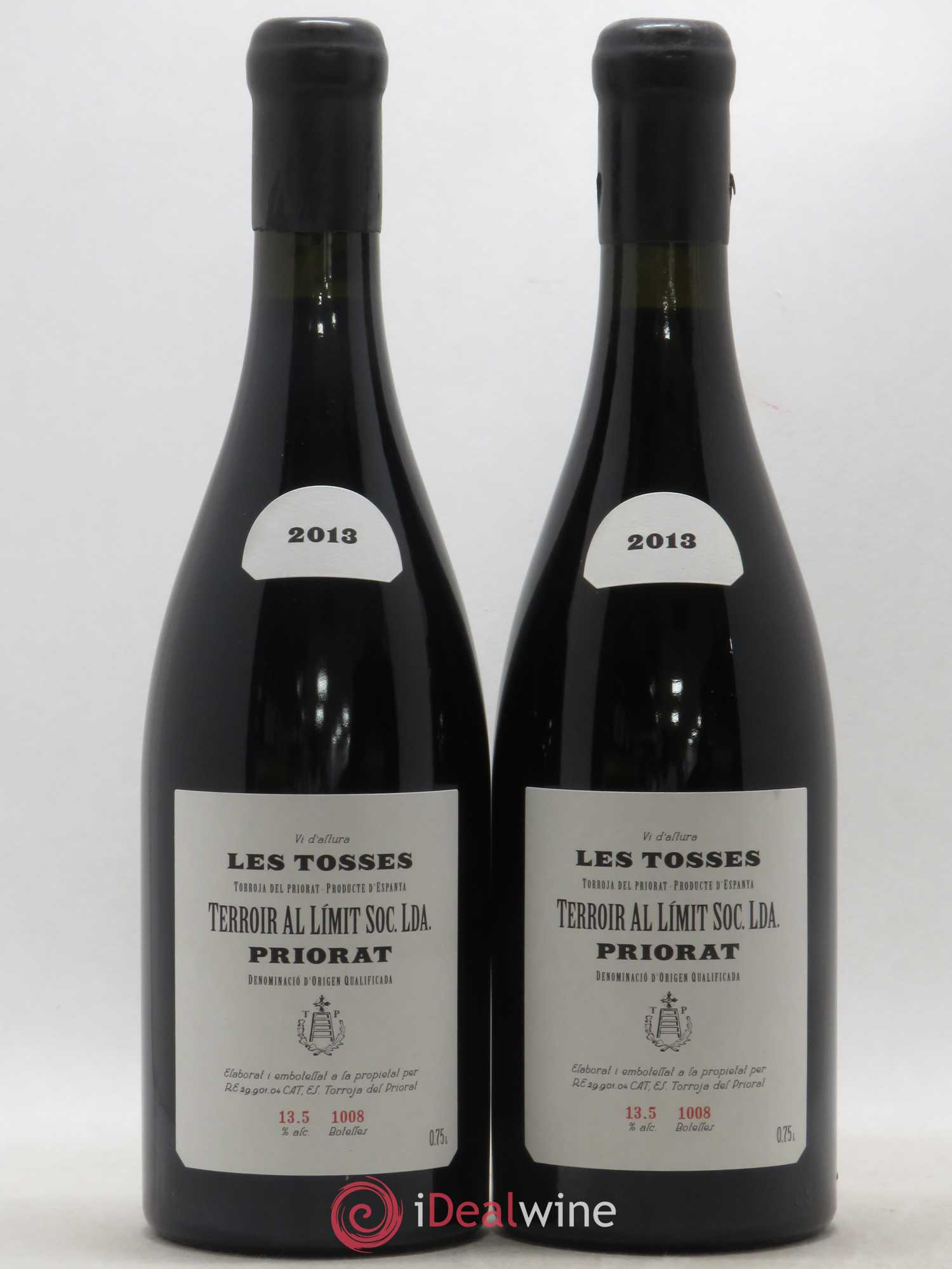 Priorat Terroir Al Limit Les Tosses Dominik Hubert 2013 - Lot de 2 bouteilles - 0