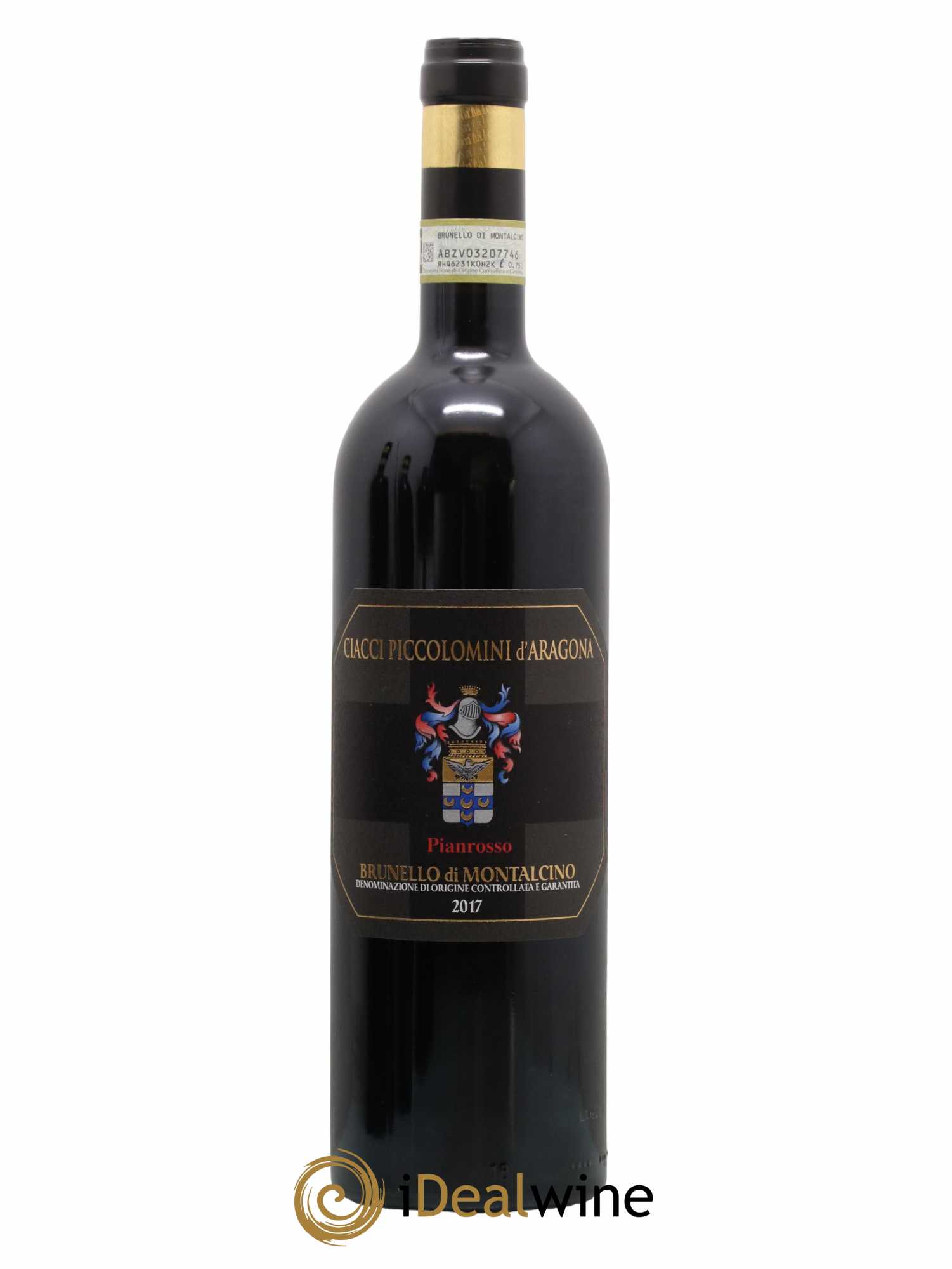 Brunello di Montalcino DOCG Pianrosso Ciacci Piccolomini d'Aragona 2017 - Lot de 1 bouteille - 0